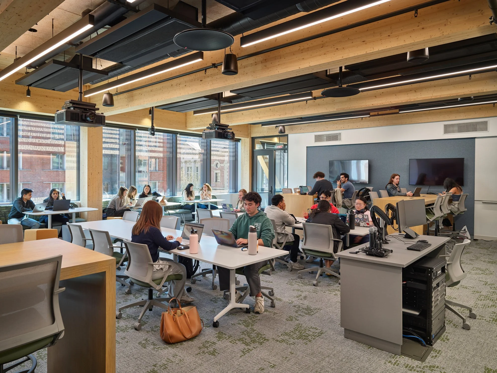  University of Pennsylvania, Amy Gutman Hall Lake Flato Architects &amp; KSS Architects Philadelphia, PA 