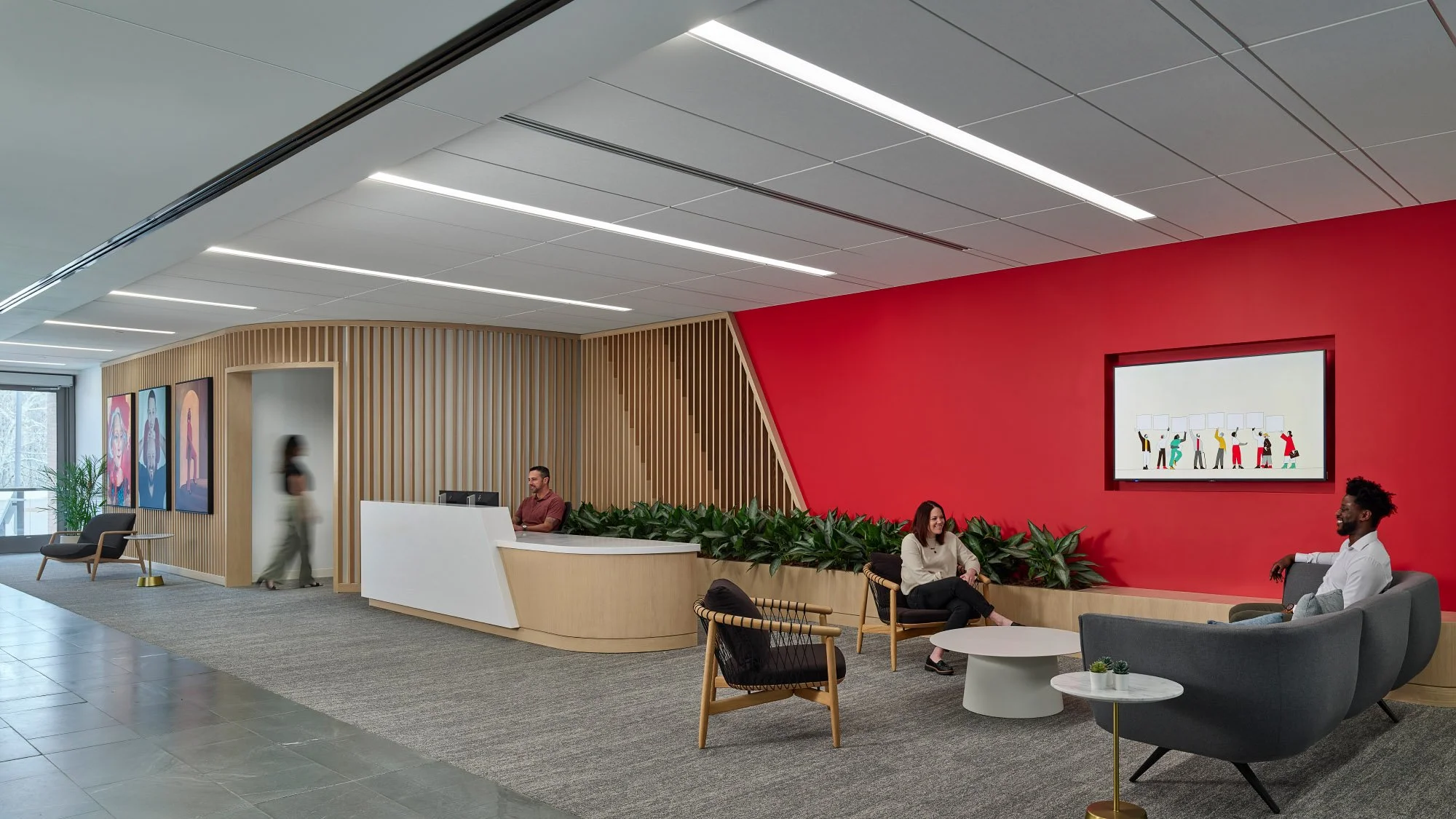  Financial Services Company Interior Architects Malvern, PA 