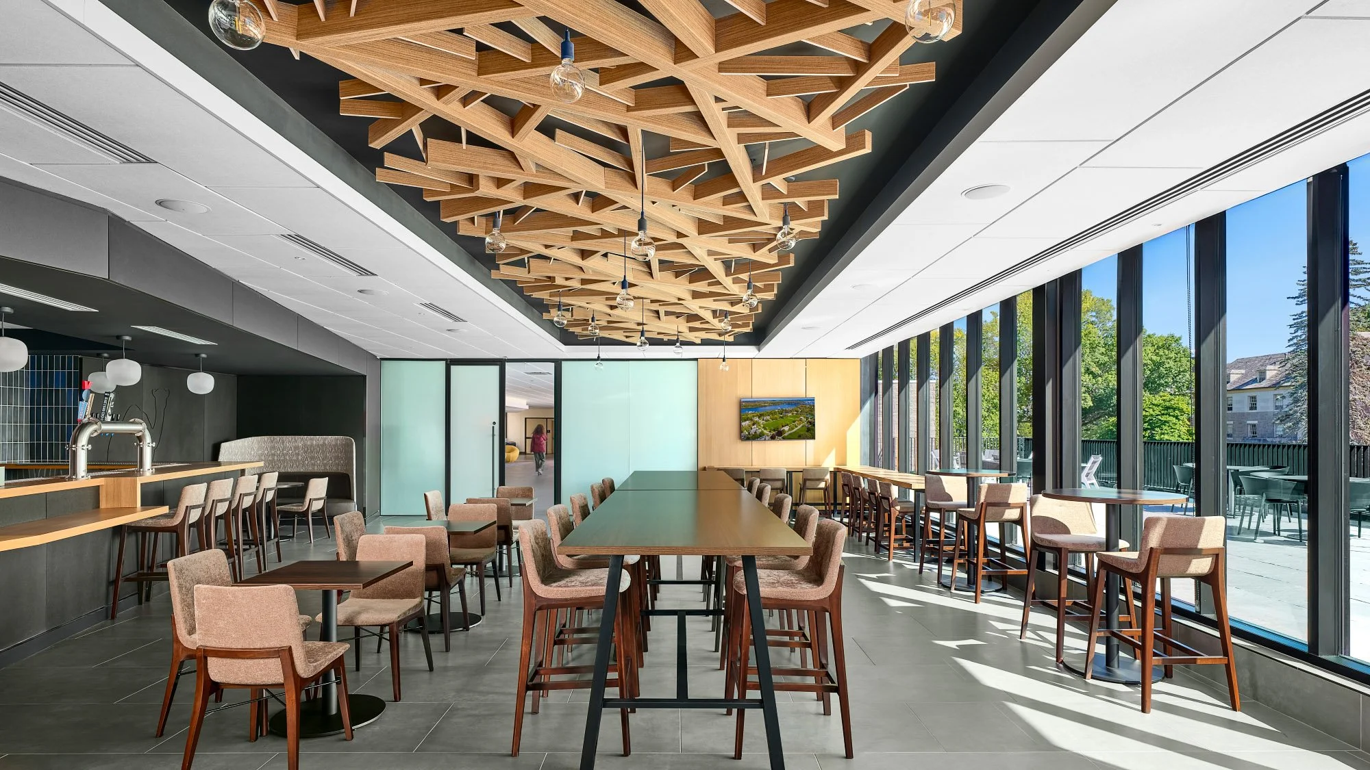  College Center at Crozier Williams, Connecticut College KSS Architects New London, CT   