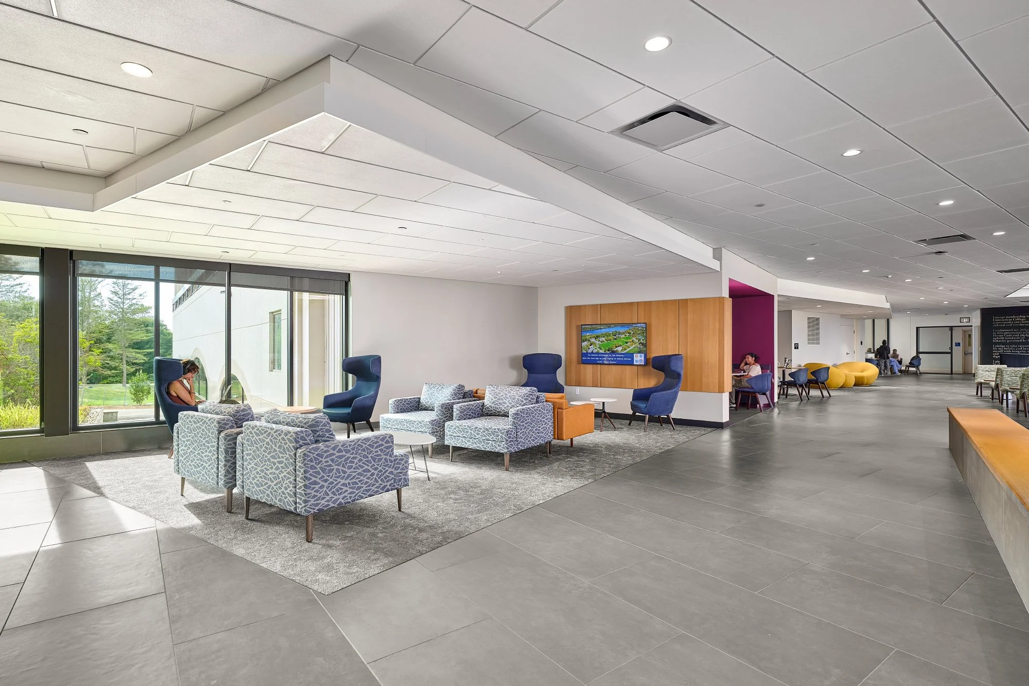  College Center at Crozier Williams, Connecticut College KSS Architects New London, CT 