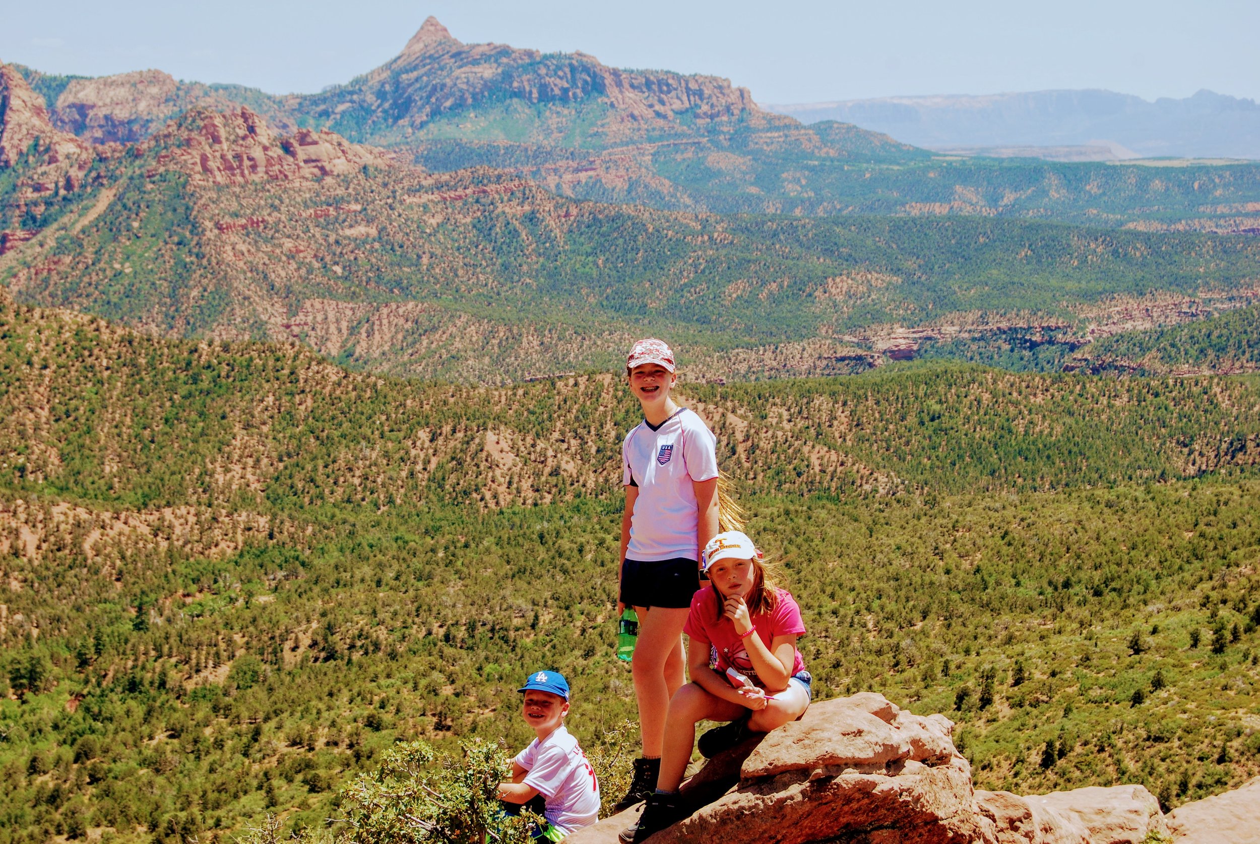 The overlook at the end of the Timber Creek trail