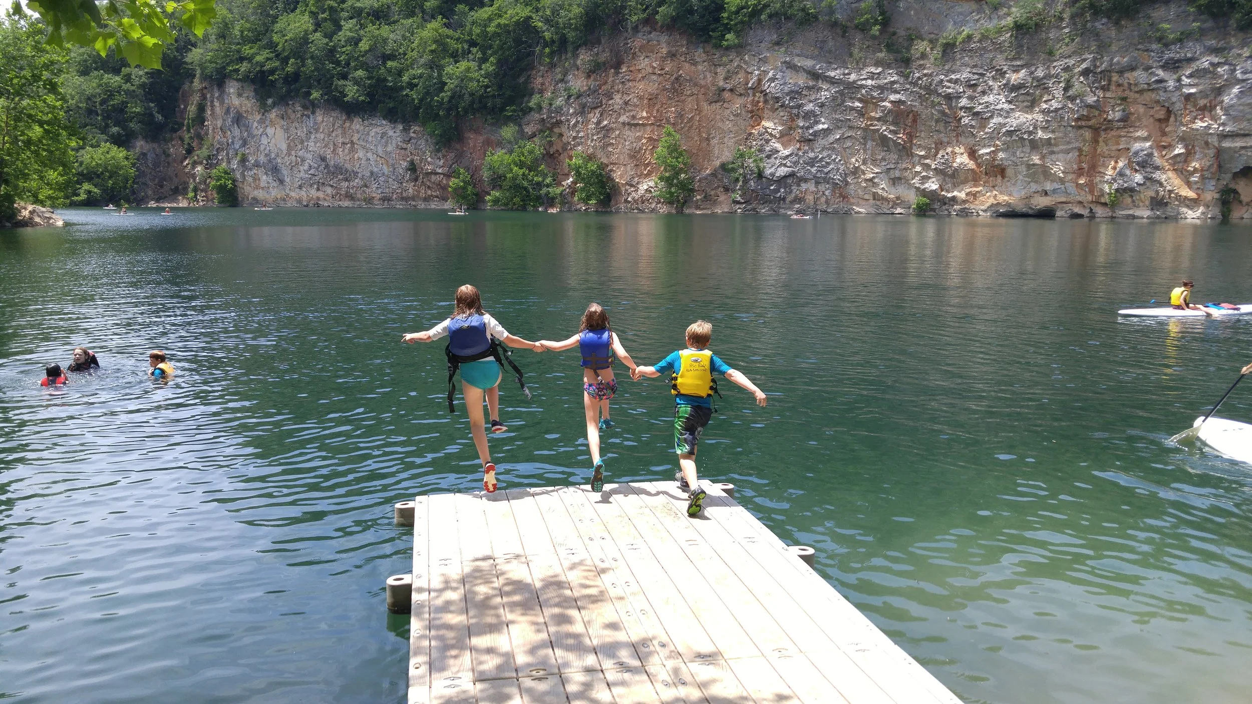 Summer fun at Mead's Quarry