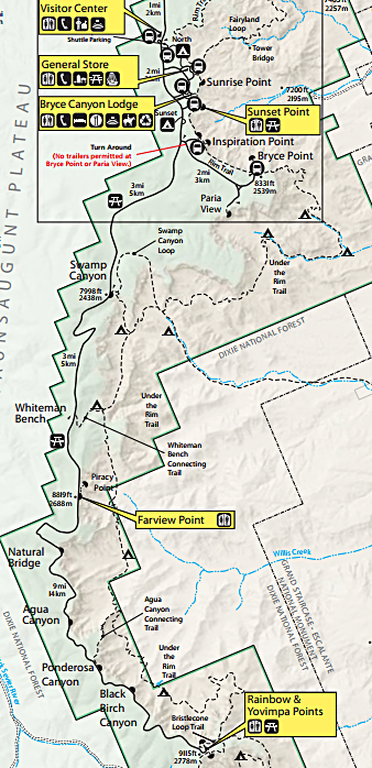 Map courtesy of the NPS