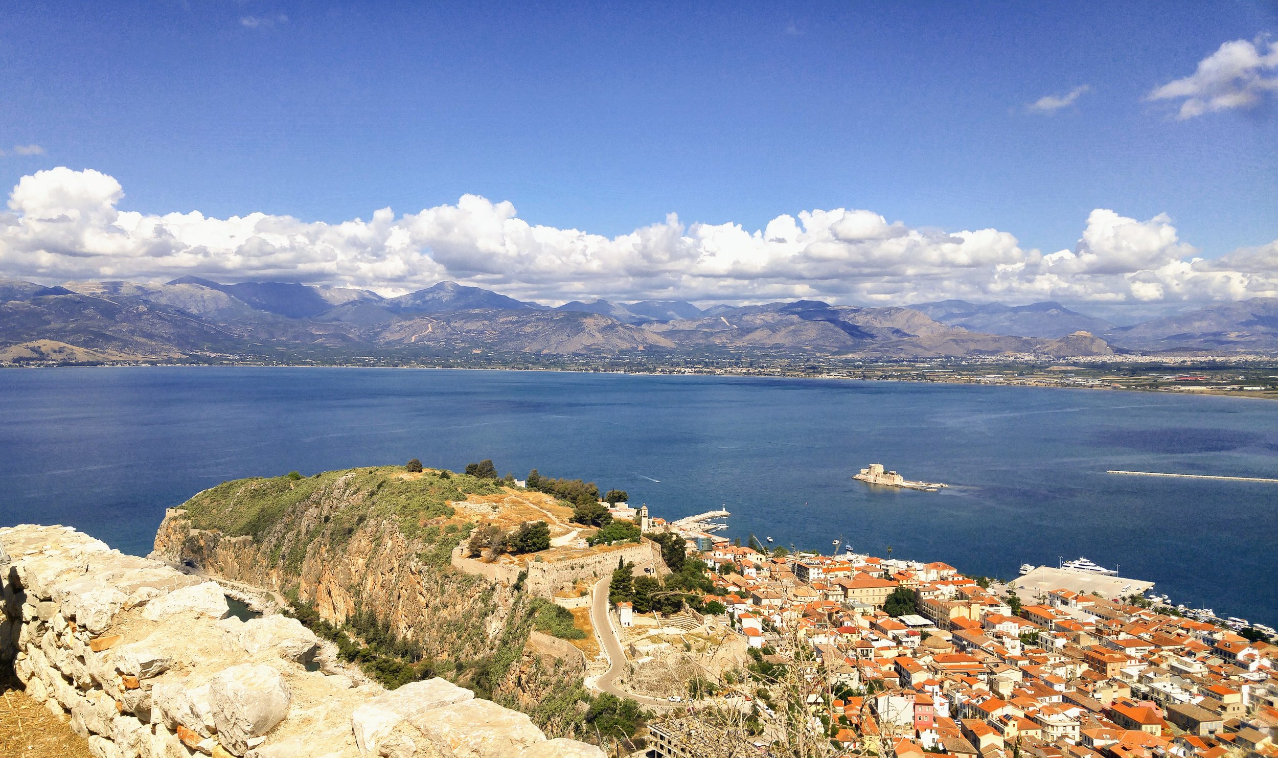 View from Palamidi Fortress