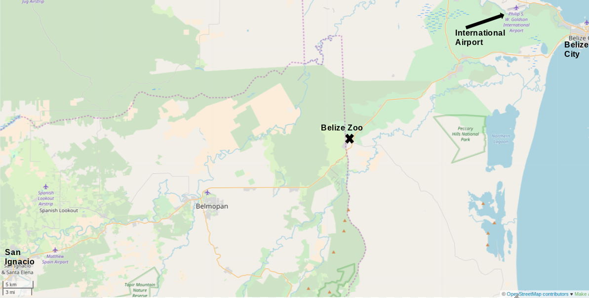Map courtesy of OpenStreetMaps
