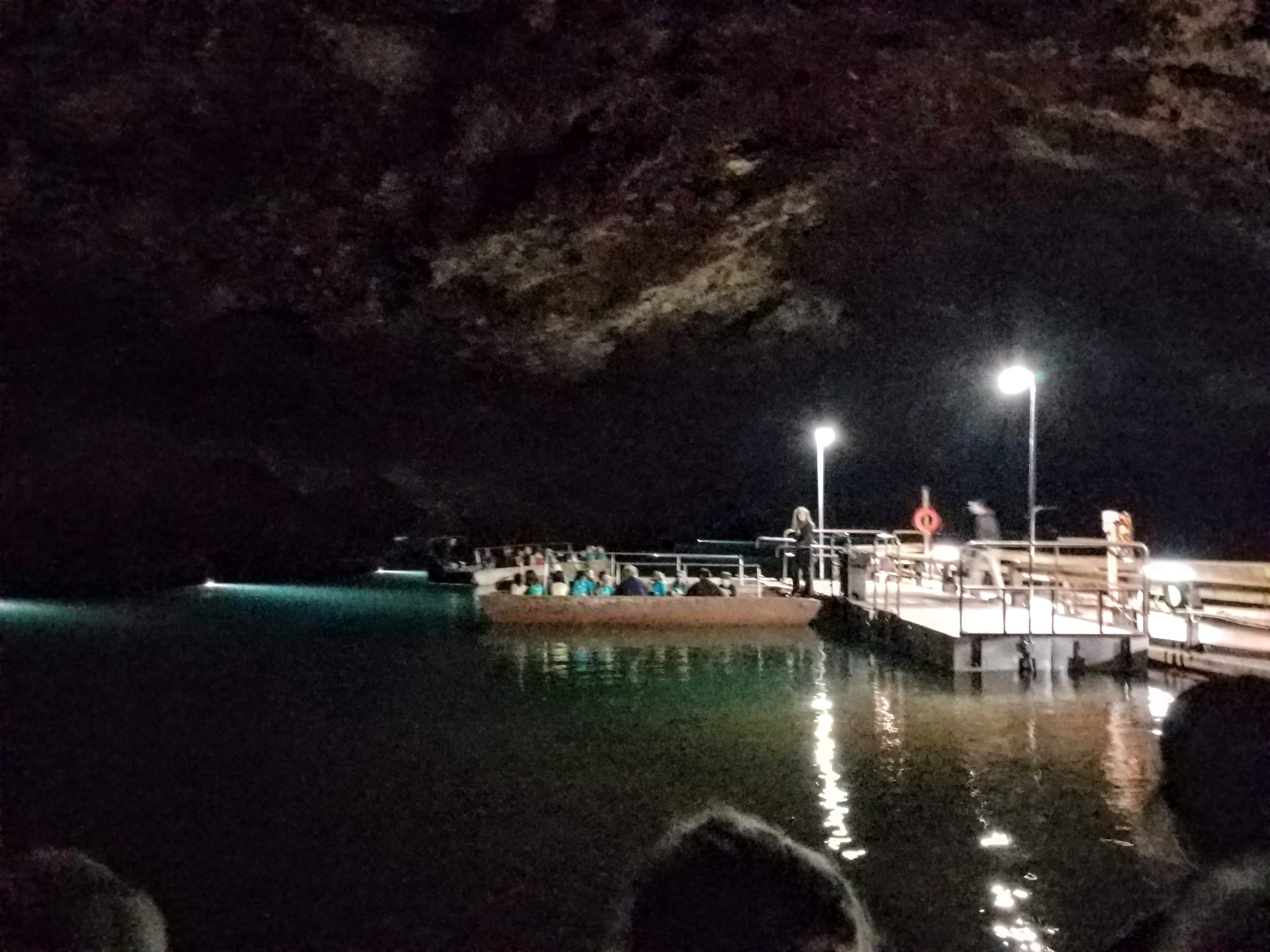 The boat loading area.