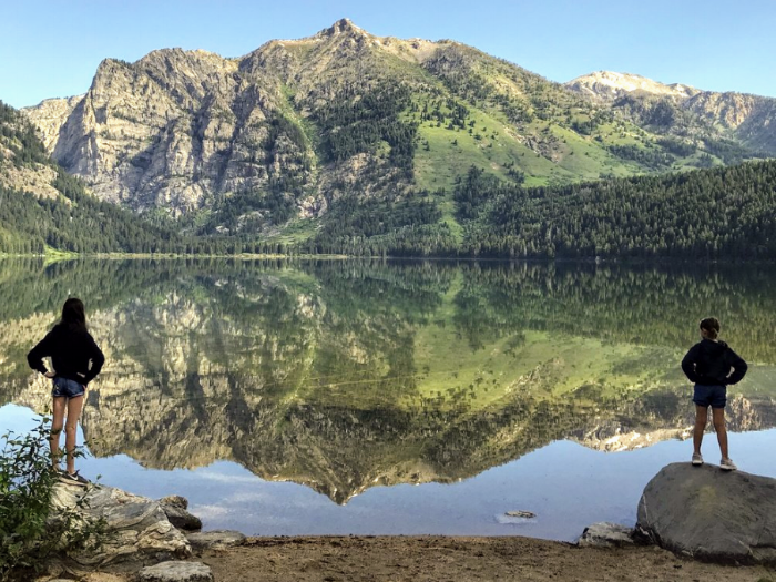Phelps Lake in Grand Tetons National Park