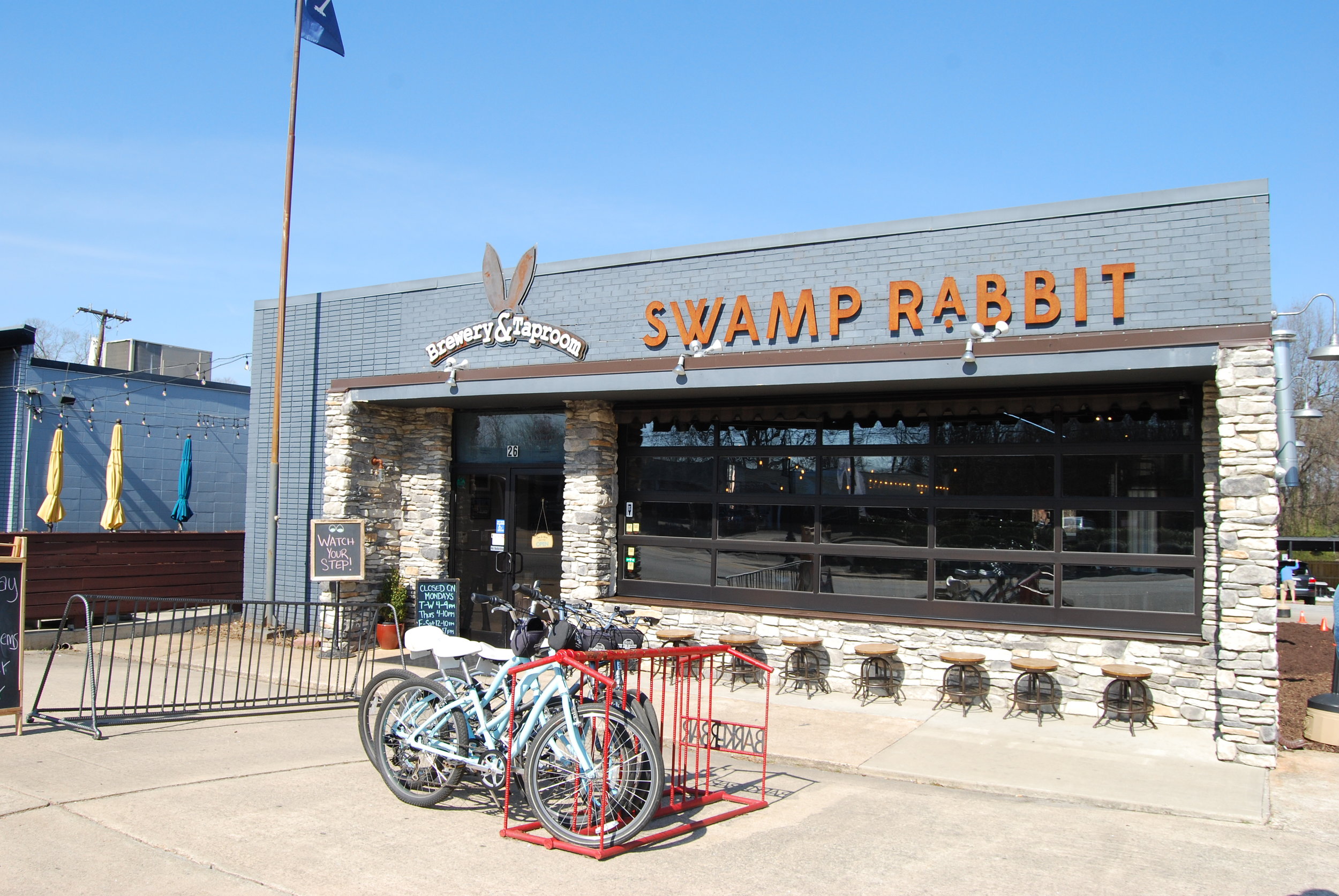 Swamp Rabbit Brewery in Travelers Rest