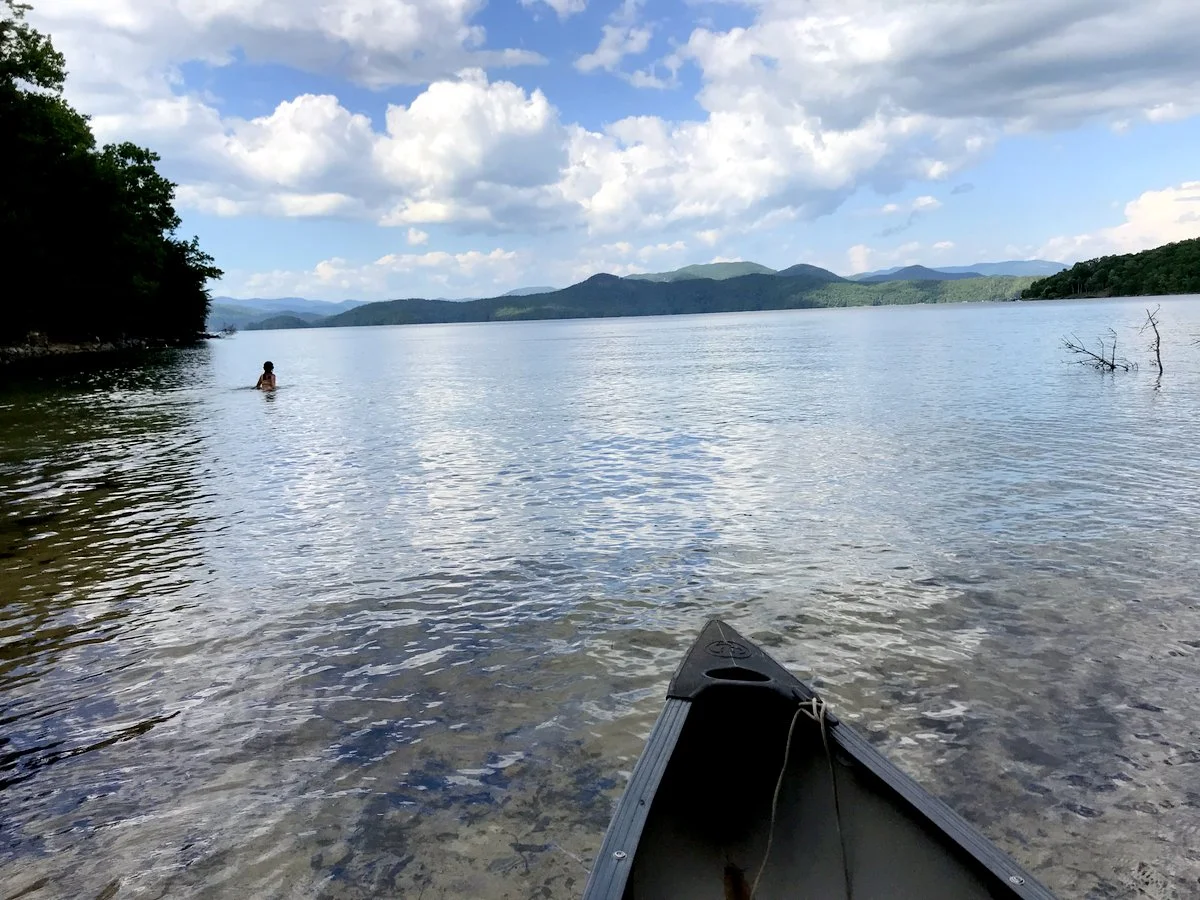 Cool Off In The Clear Water of Lake Jocassee in South Carolina — Simply Awesome Trips