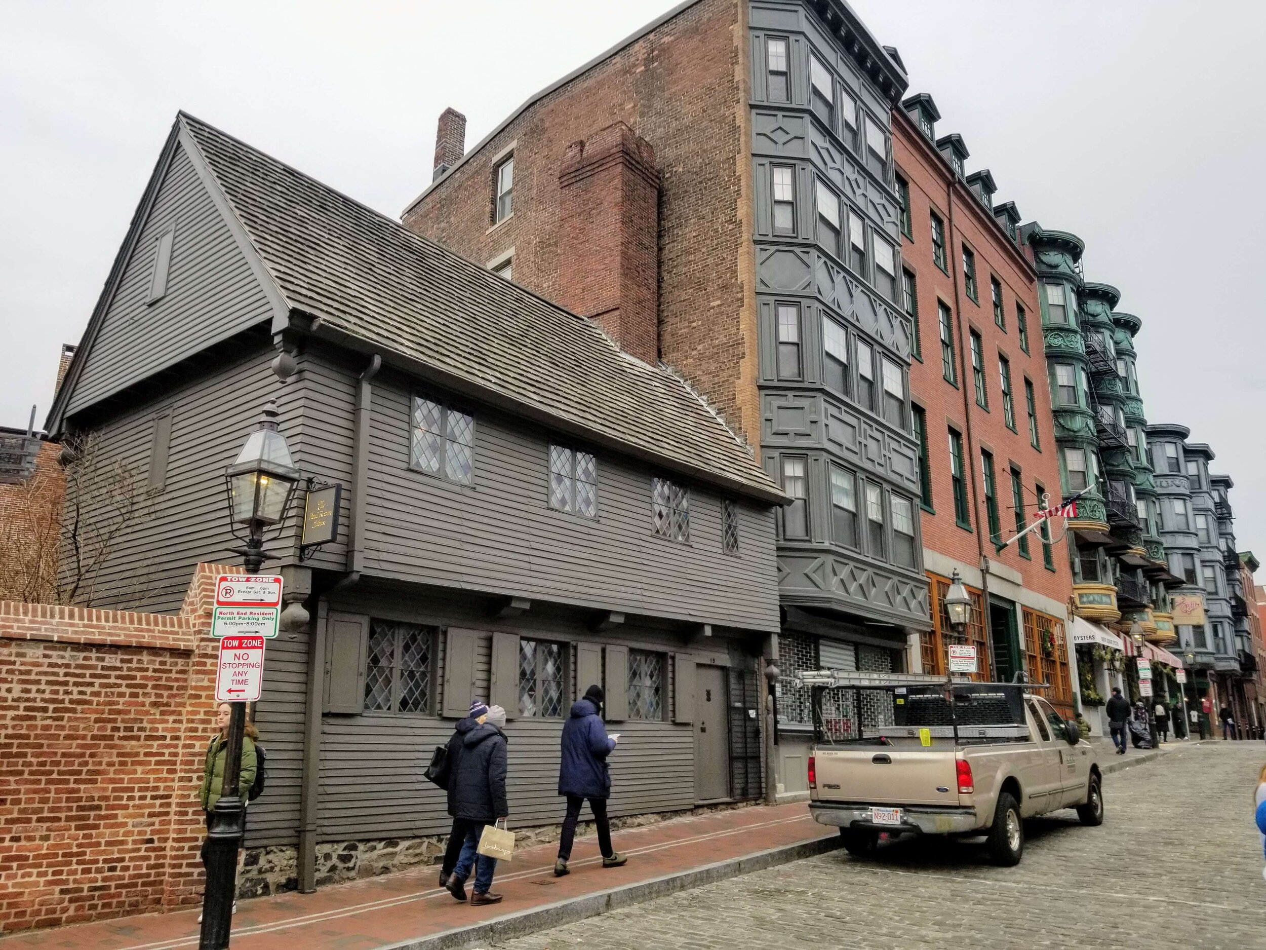  Paul Revere House- look for the brick Freedom Trail in the sidewalk right by the house, it looks line a line in the sidewalk in the picture. It made following the Freedom Trail so easy.  