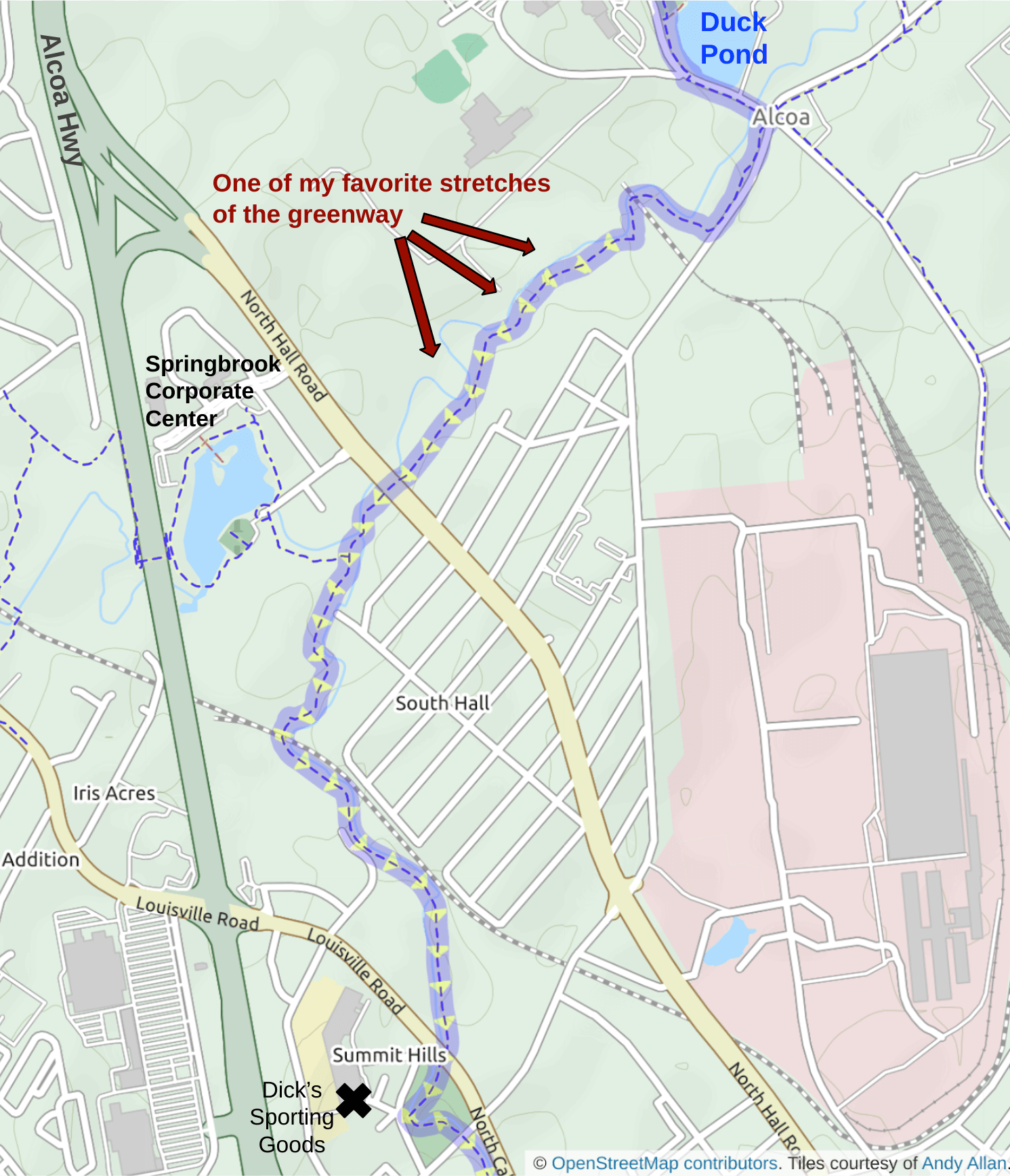 Your Guide To The Maryville Alcoa - Middle Section Quiet Part Alcoa Maryville Greenway