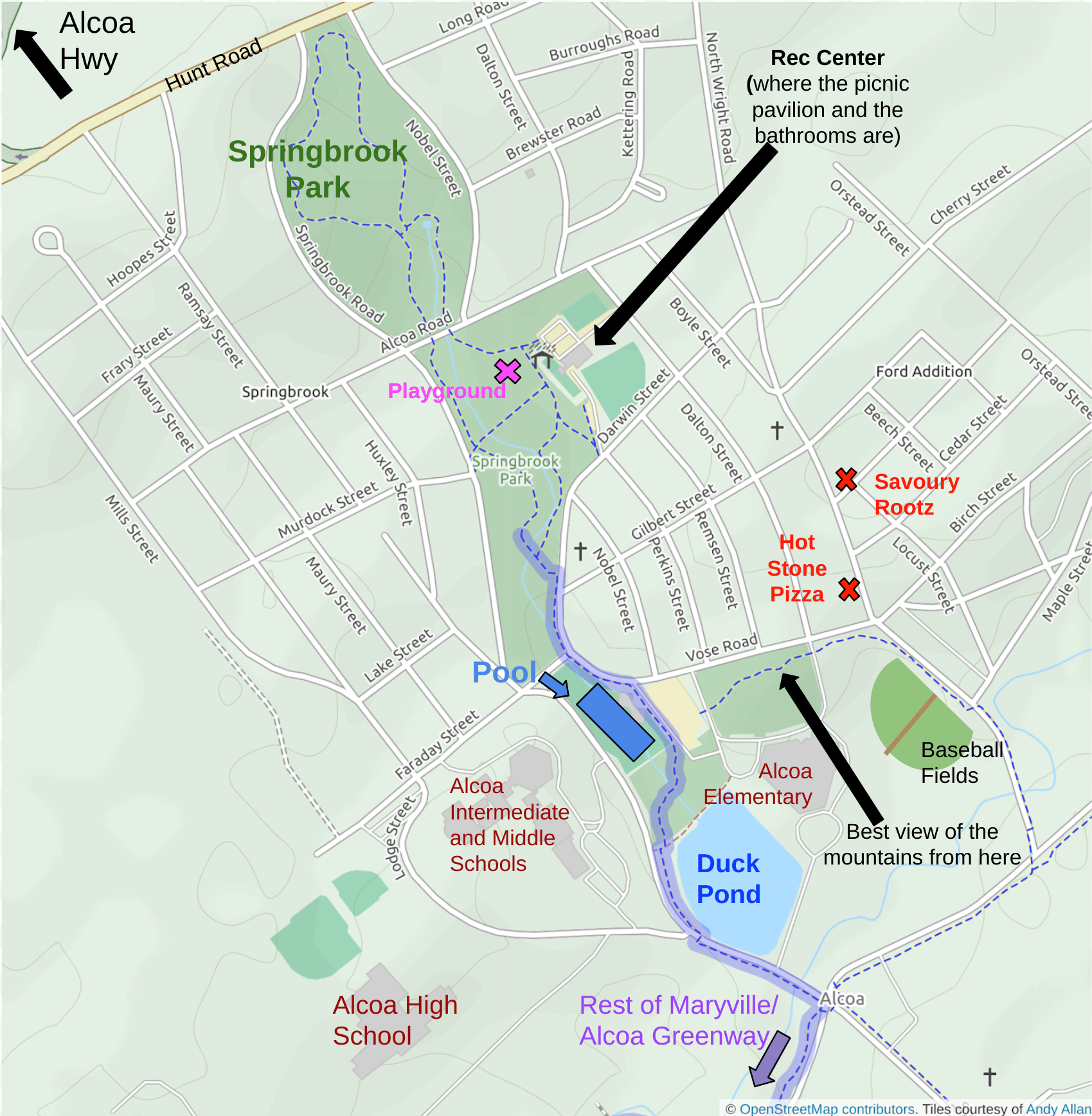 Your Guide To The Maryville Alcoa - Springbrook Park Alcoa