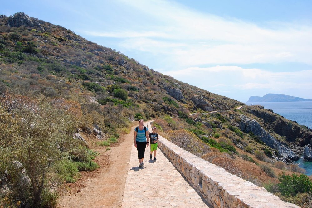 There is no shade on the coastal path though. But the views are epic. 