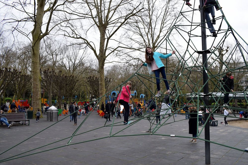 Playground at Luxembourg Gardens
