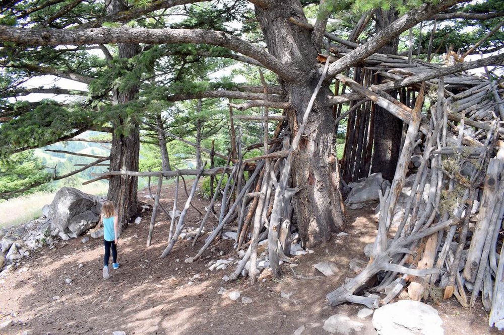 The "fort" at the top of Drinking Horse