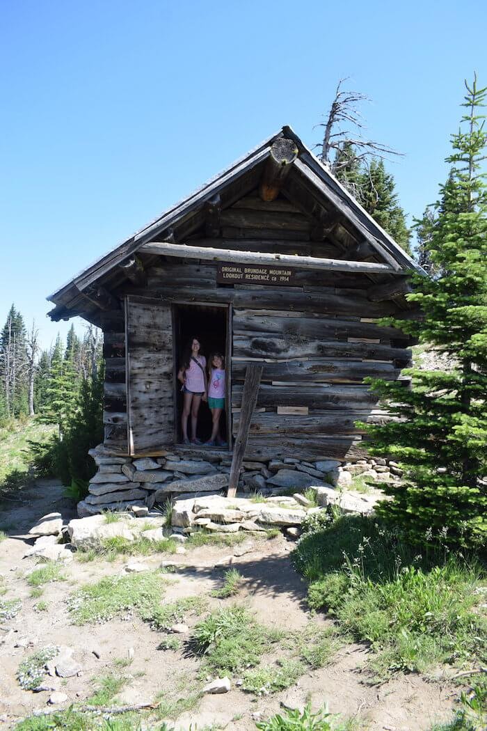 Lookout Cabin at the summit