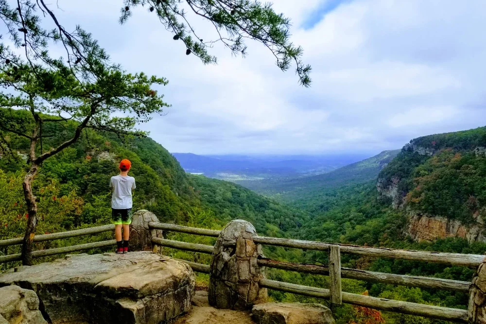 A review of the yurts at Cloudland Canyon State Park A glamping