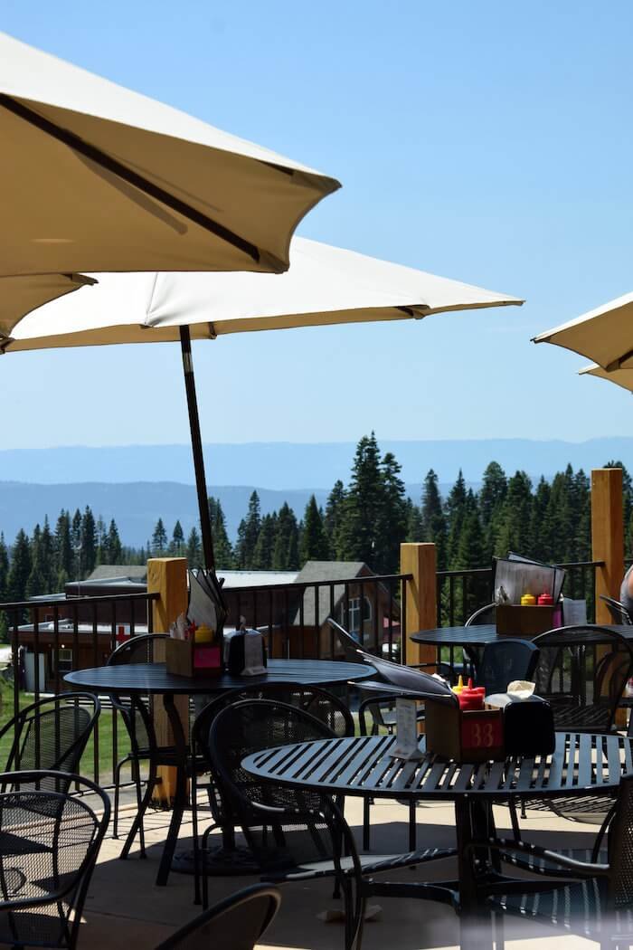 Dining at Brundage