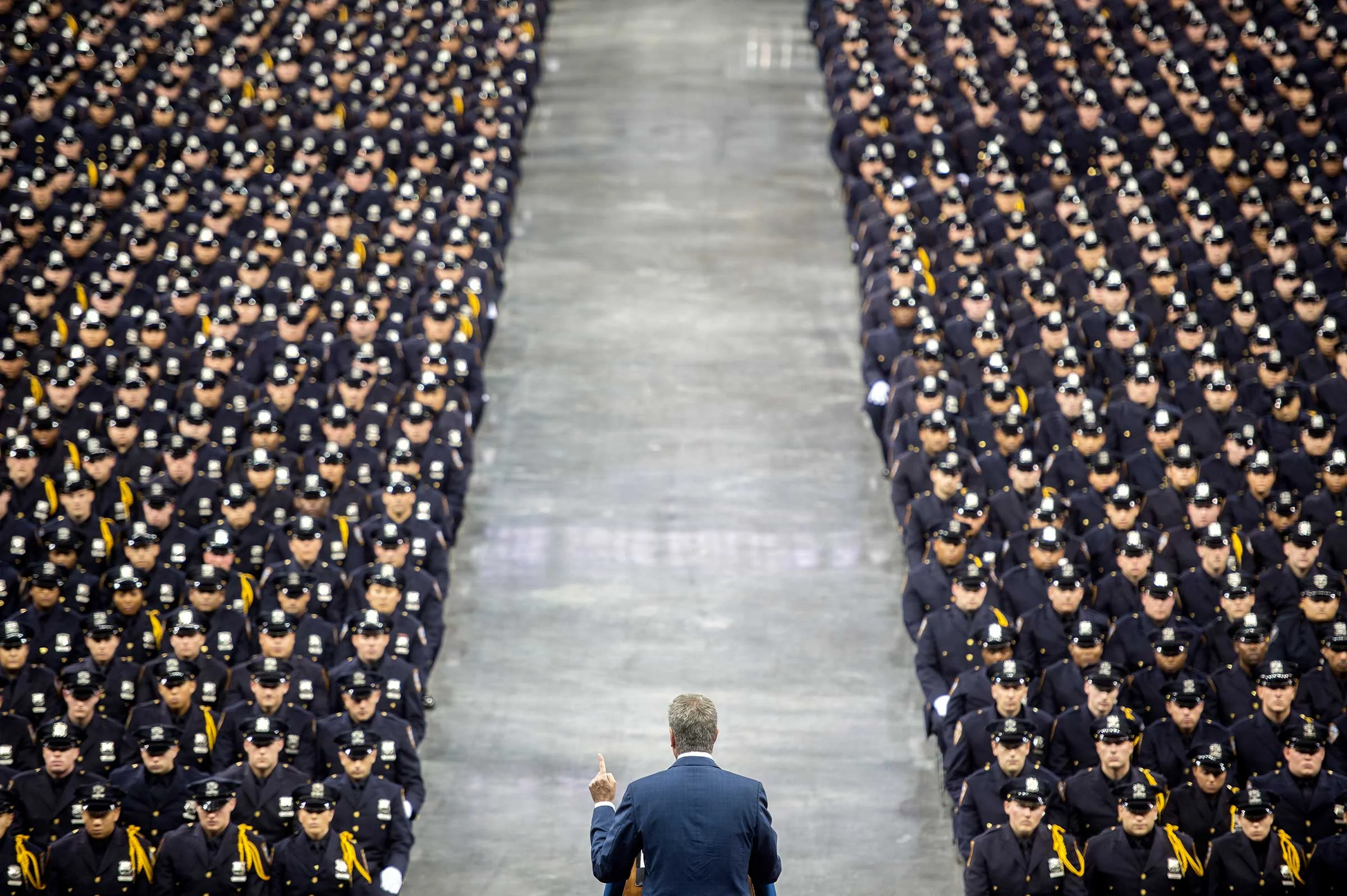 Motivation speech for NYPD Graduates during the 2016 NYPD Graduation ceremony at Madison Square Garden.