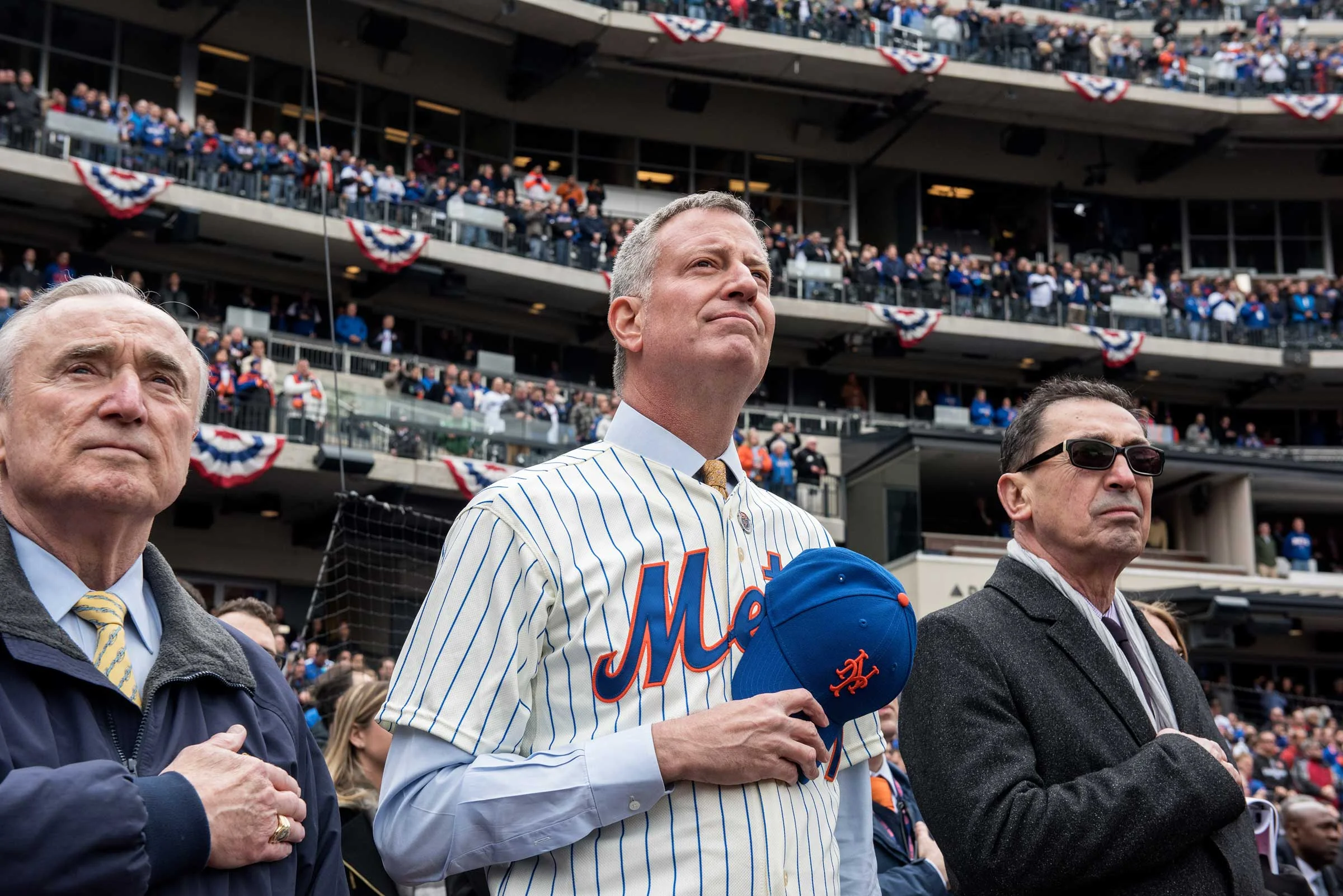 National Anthem. Citi Field, Queens, New York.