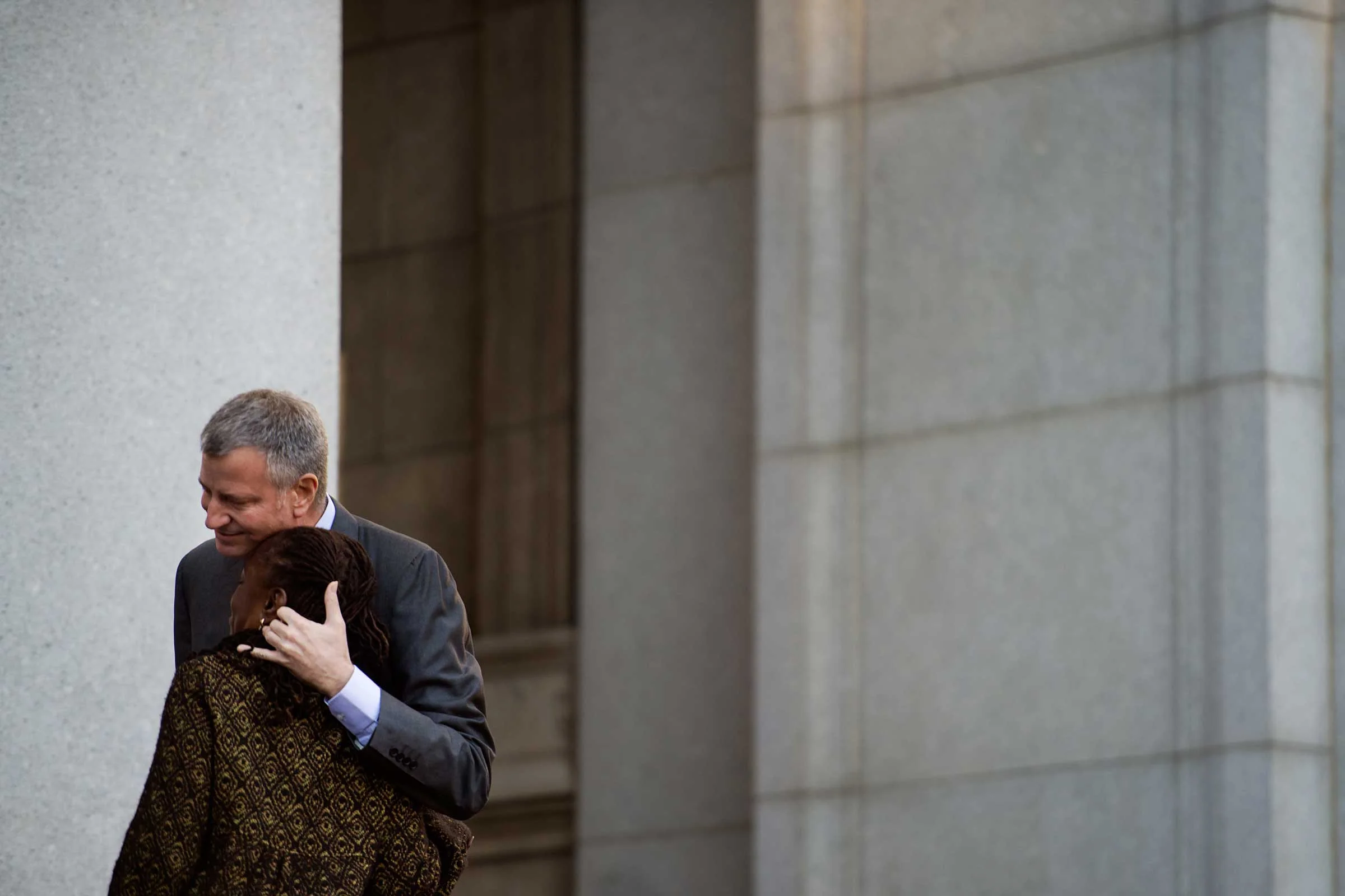 'Shared love.' The Manhattan Municipal Building at 1 Centre Street was renamed after former Mayor David N. Dinkins.