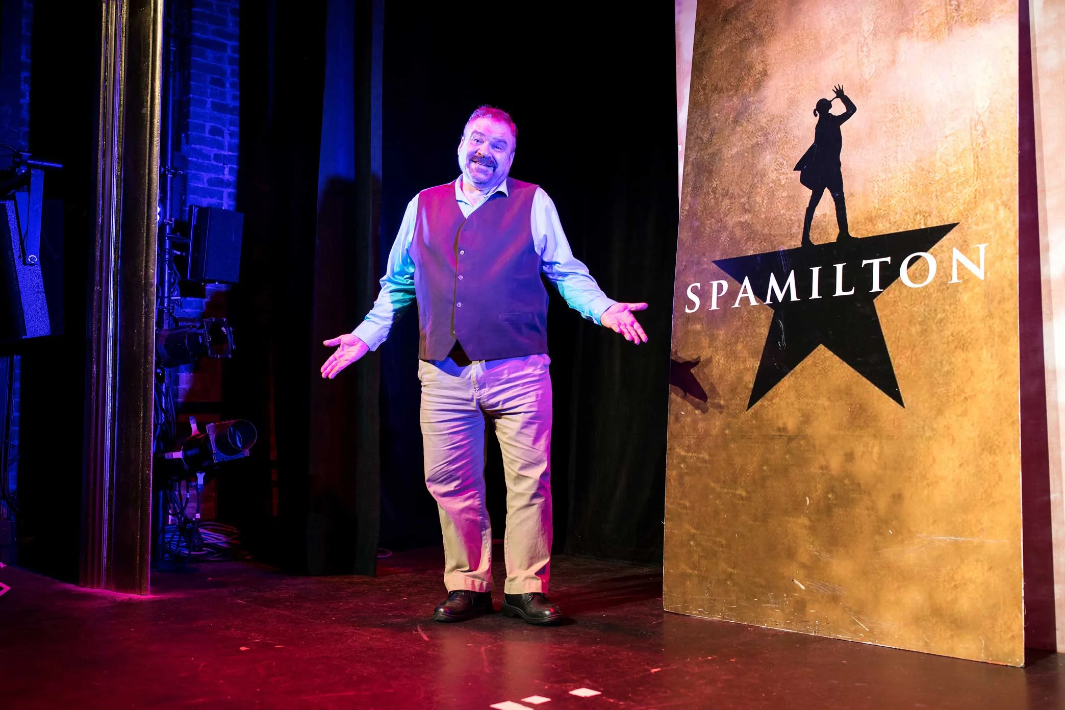 Gerard Alessandrini, the creator and director of “Spamilton.”