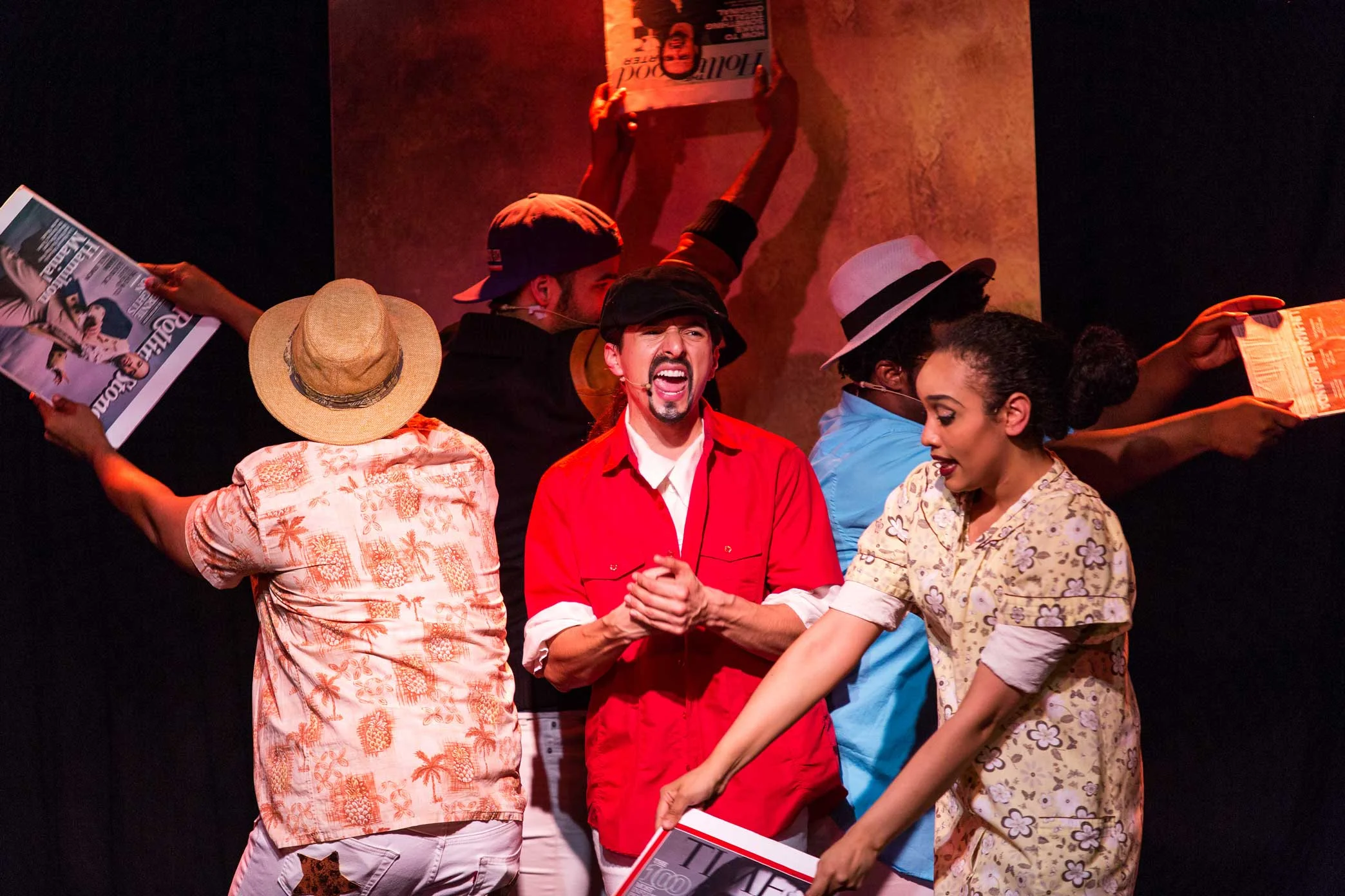 Performance of Spamilton: An American parody.