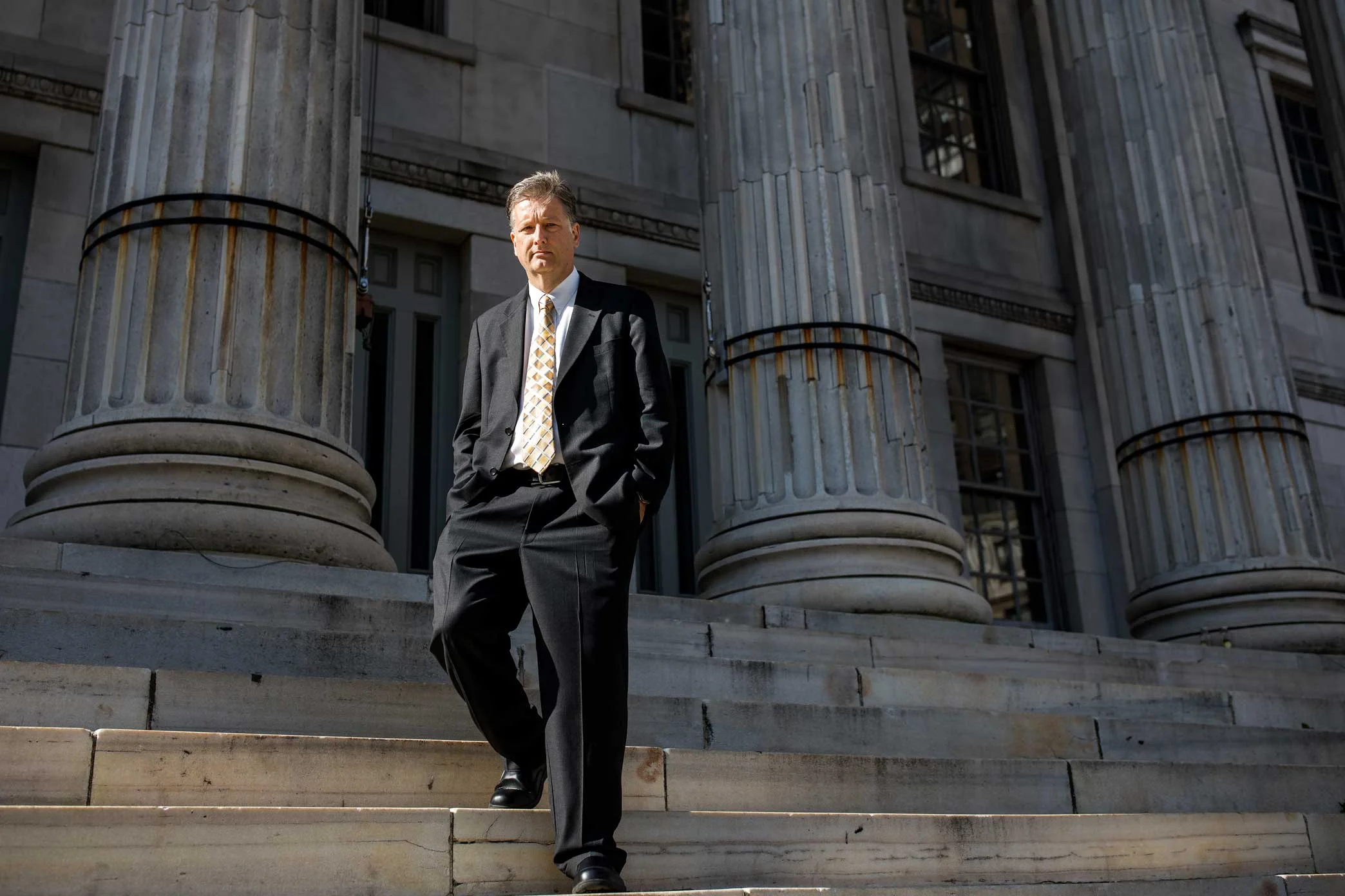 Clinton Hughes, a lawyer at the Legal Aid Society.