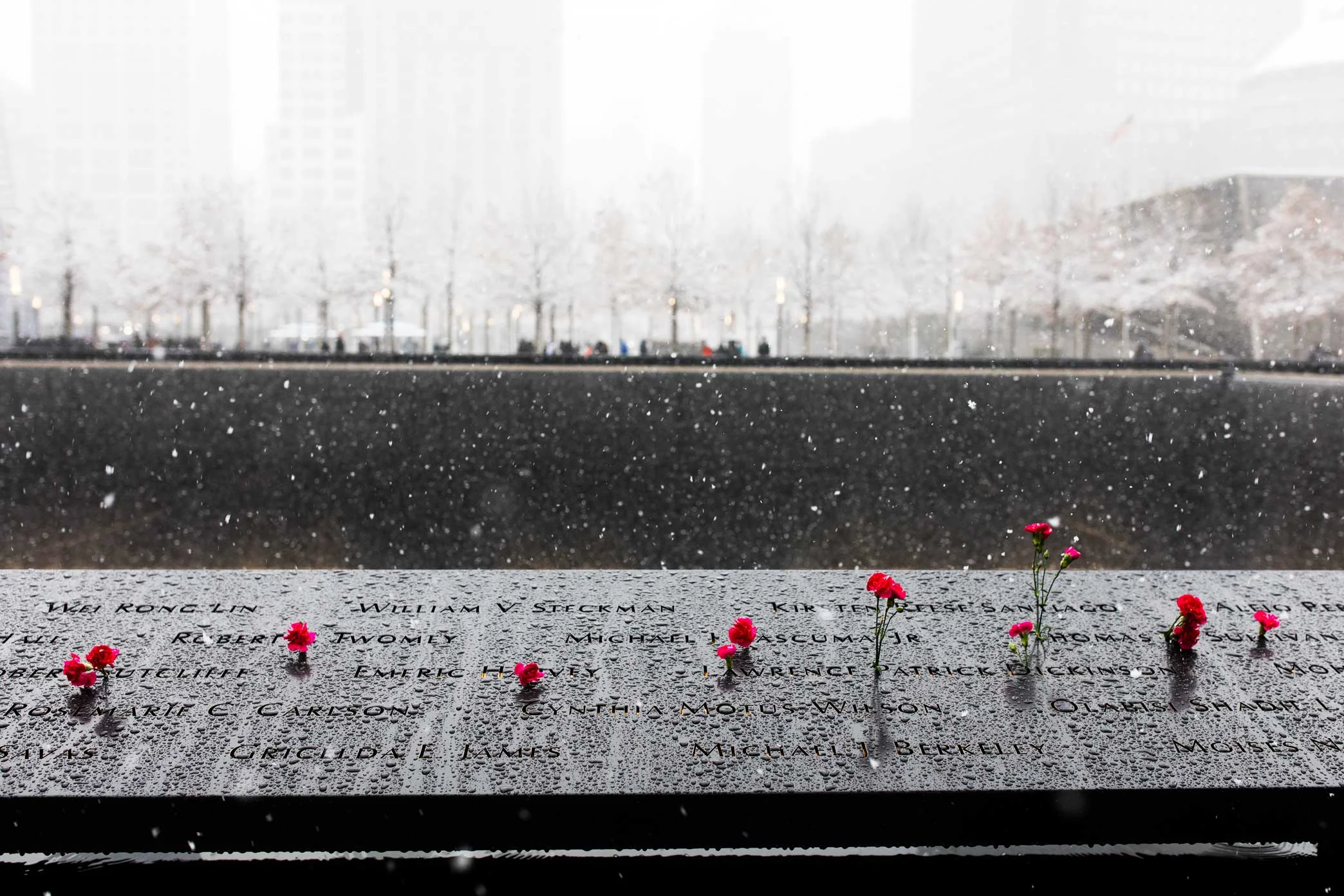 World Trade Center Memorial. Manhattan, New York. 2017