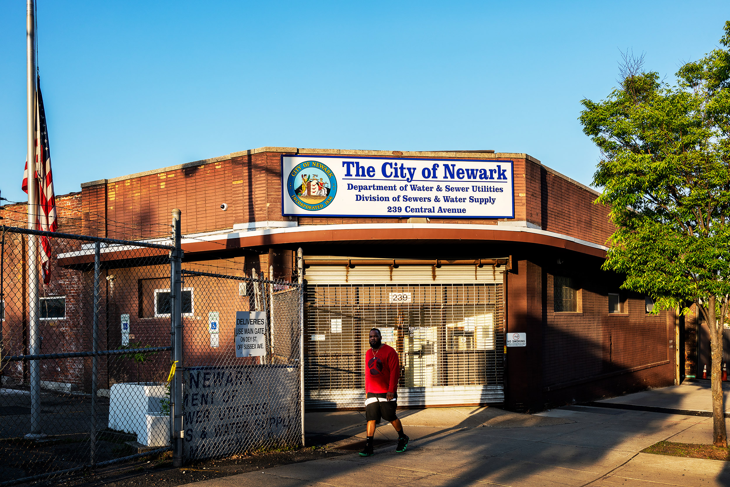  Only certain Newark residents have access to free water filters at limited distribution points. 