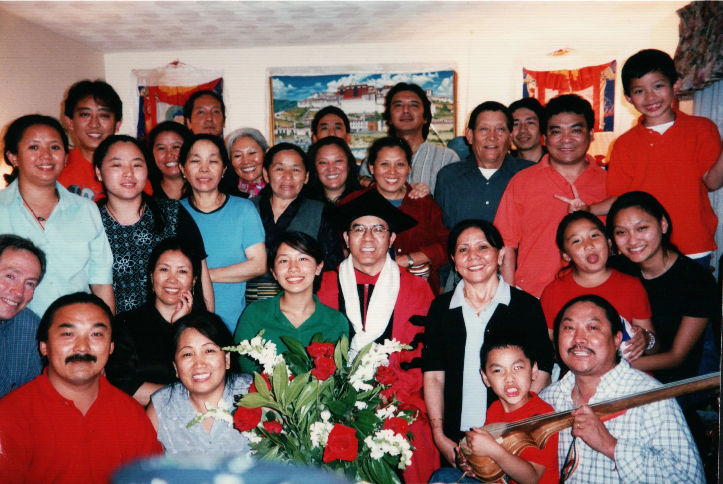 Lama Jorden graduation from Harvard get together