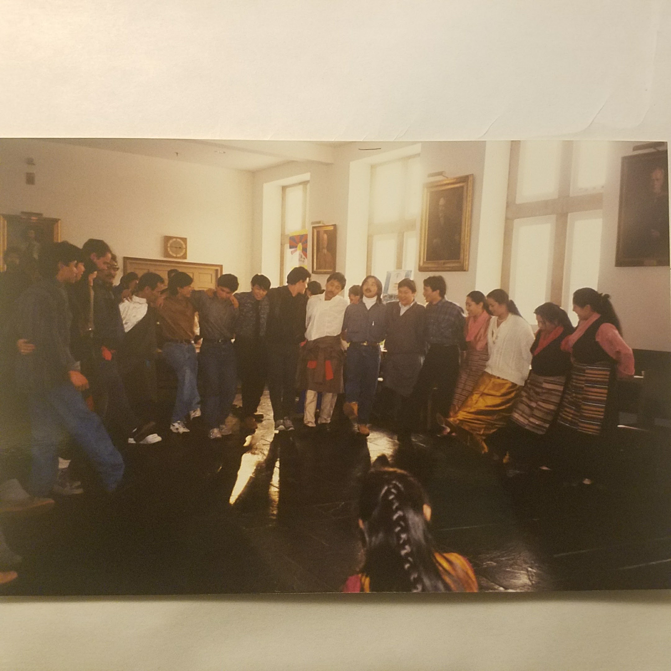 Early Boston Tibetan Community circle dance