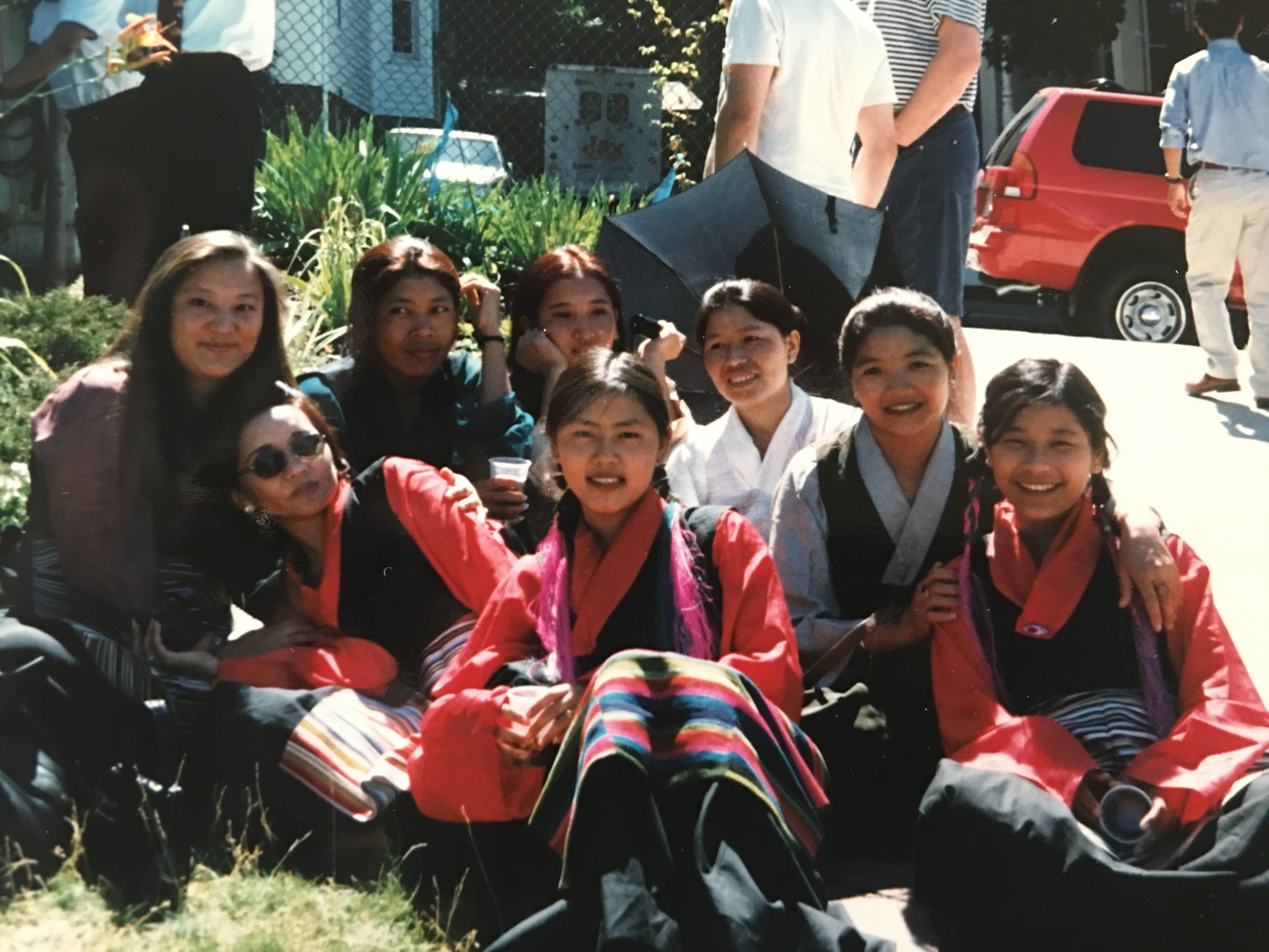 Boston Tibetan Community - ladies in chupa