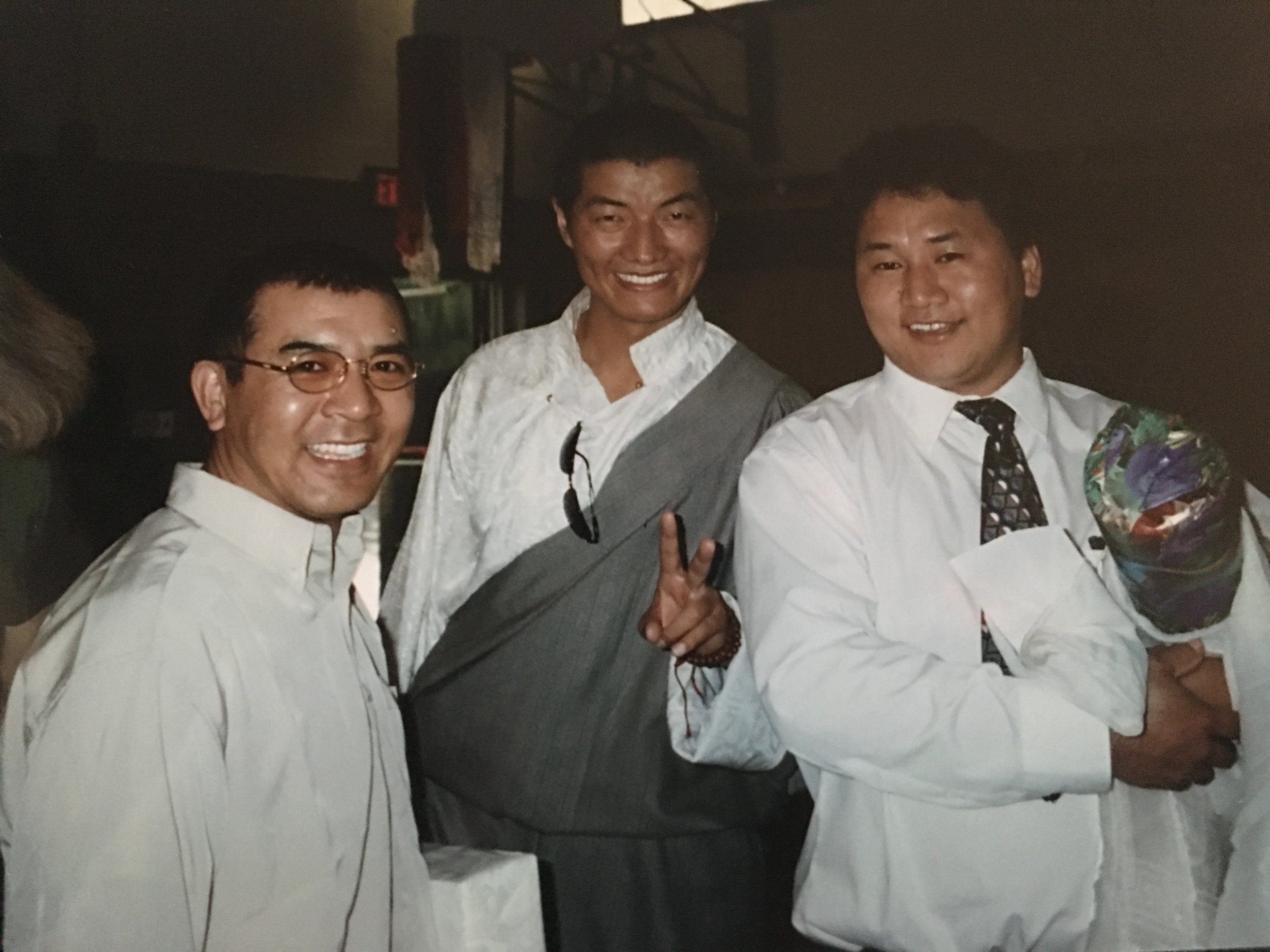 Boston Tibetan Community with our Sikhyong Lobsang Sangay back in the early days 