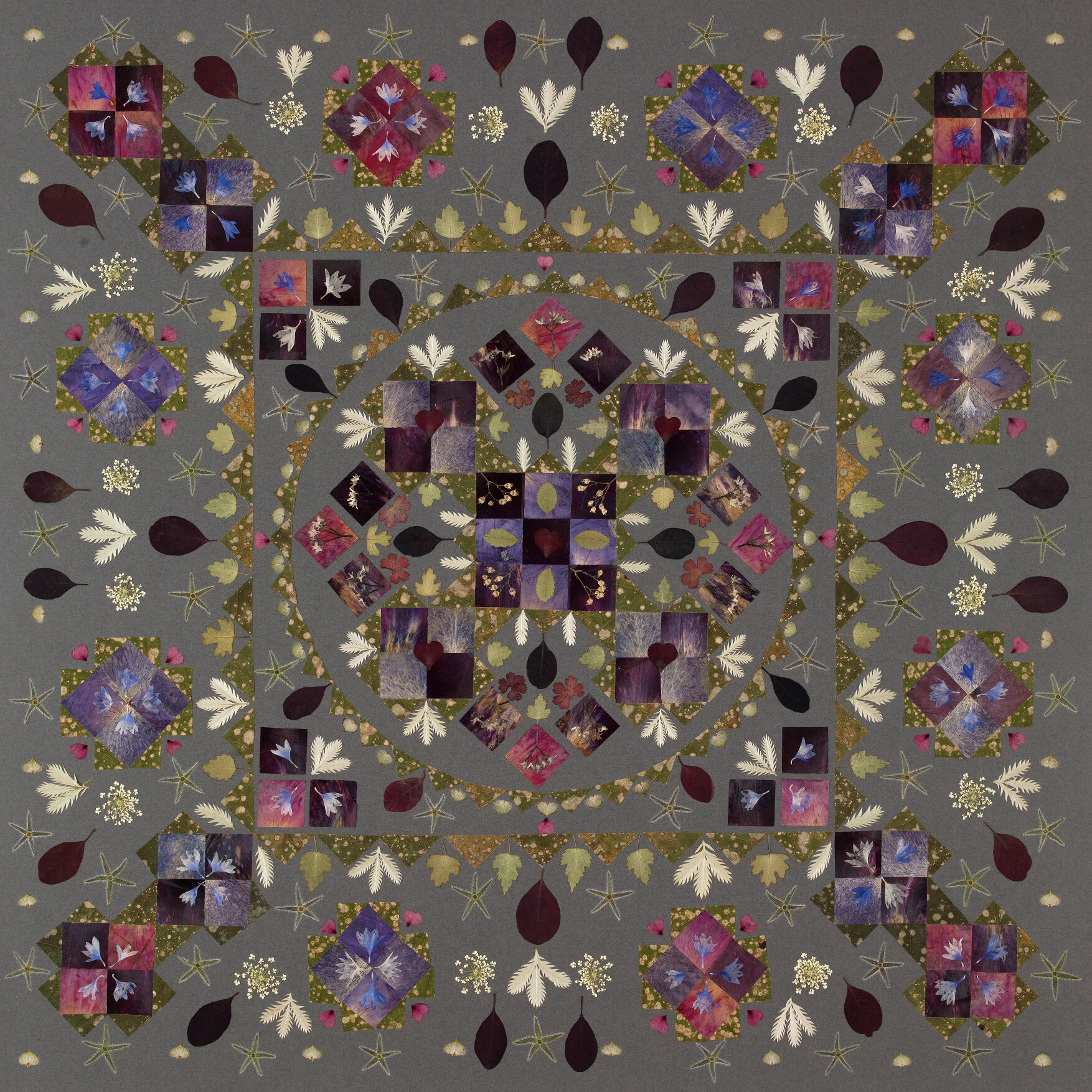 Paradise garden II 60x60cm