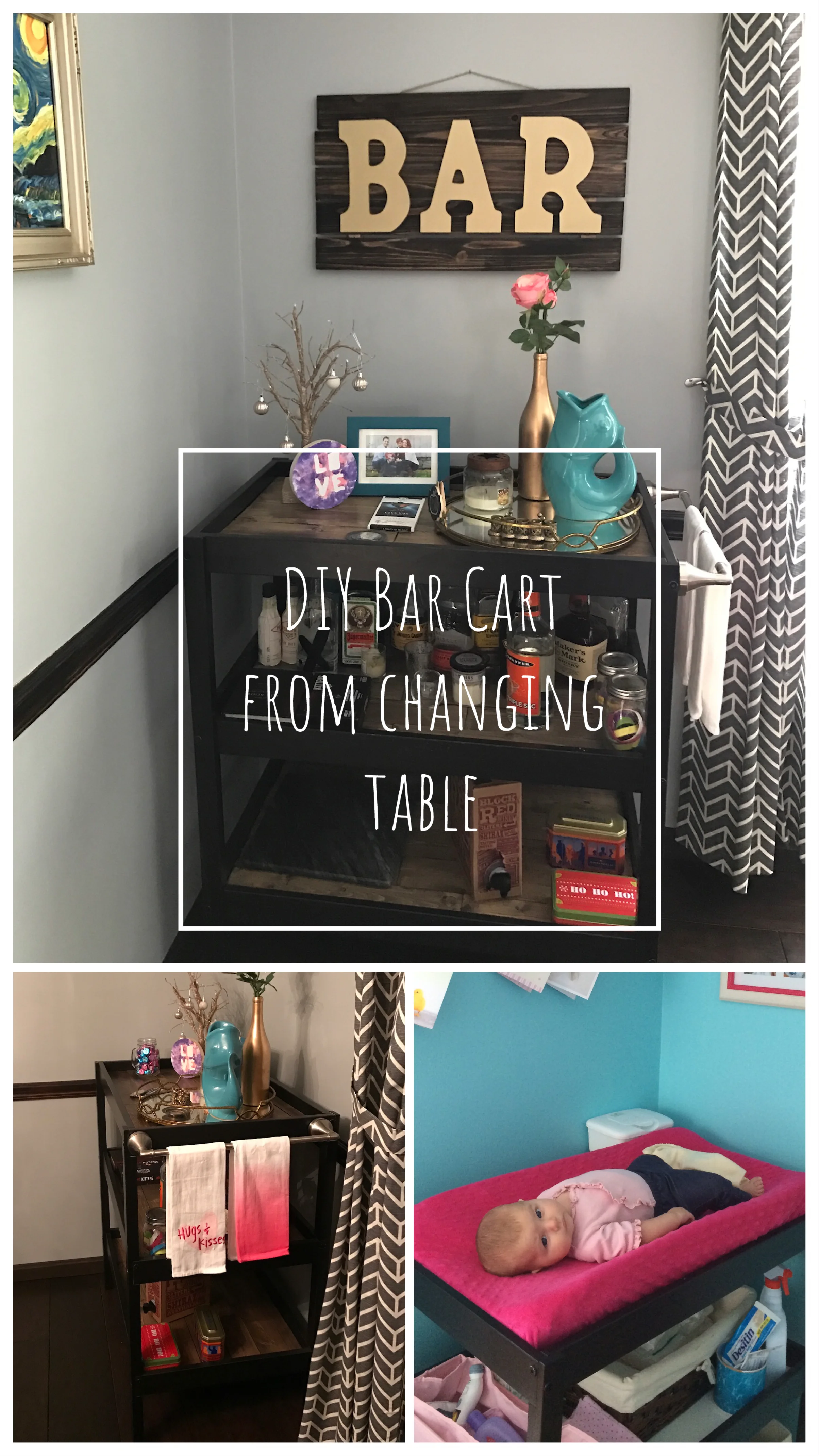DIY Bar Cart