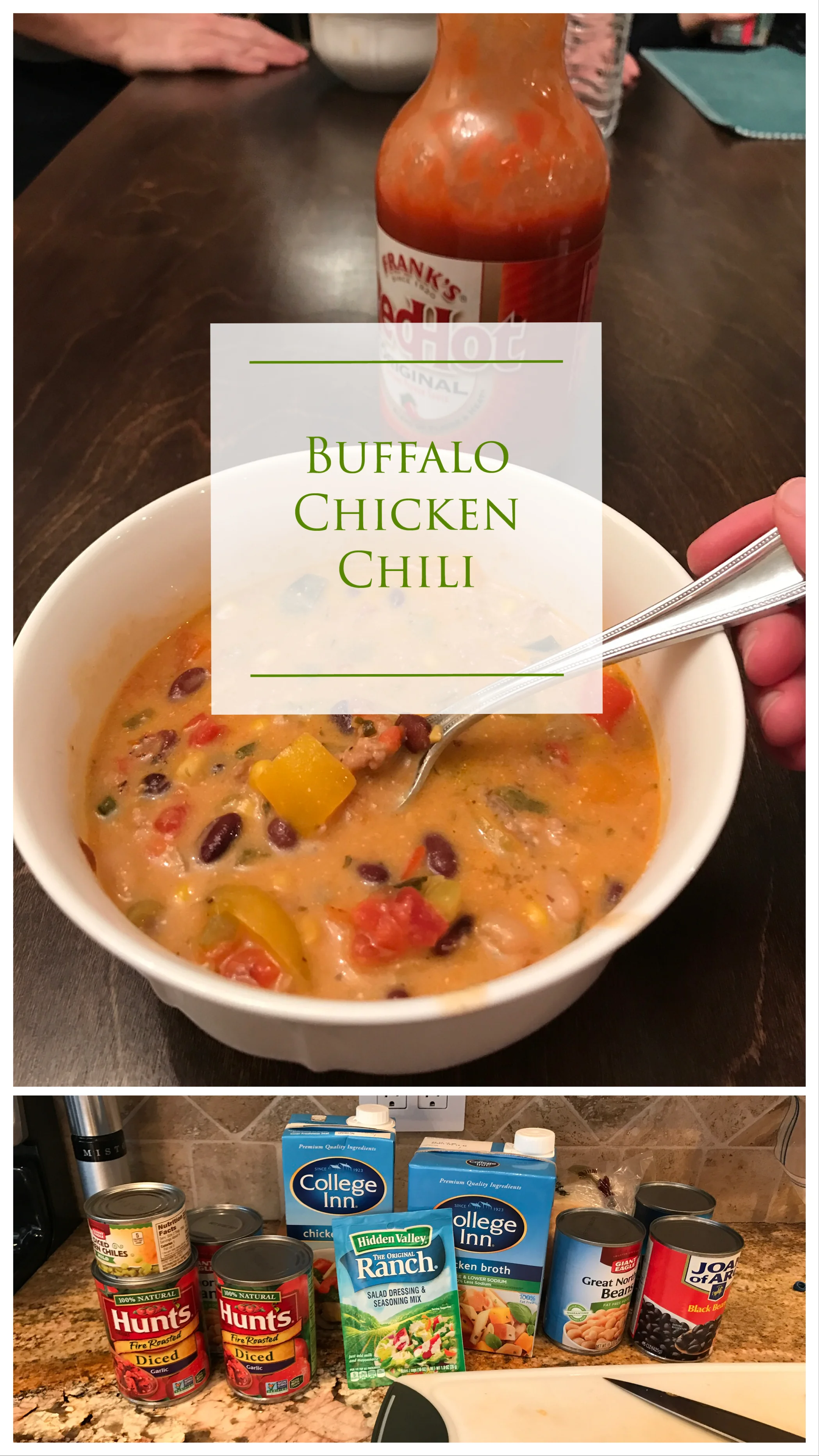 Buffalo Chicken Chili