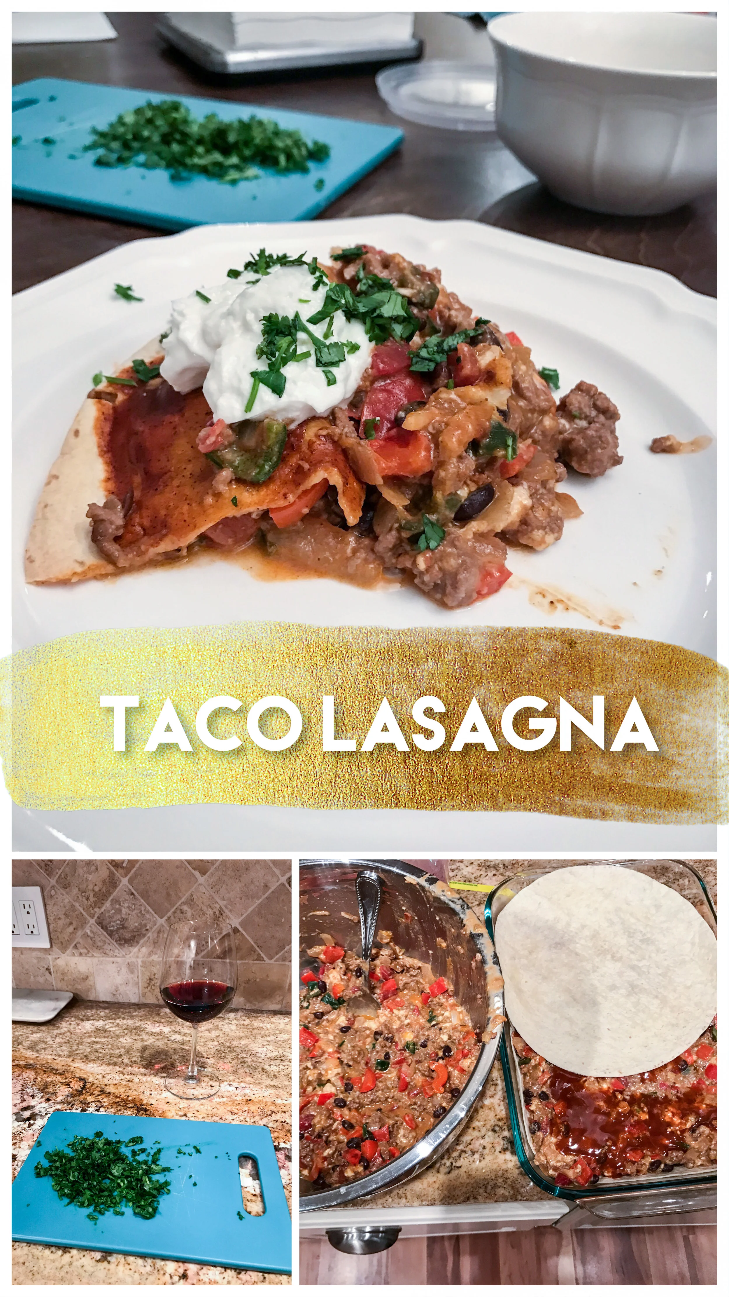 Taco lasagna