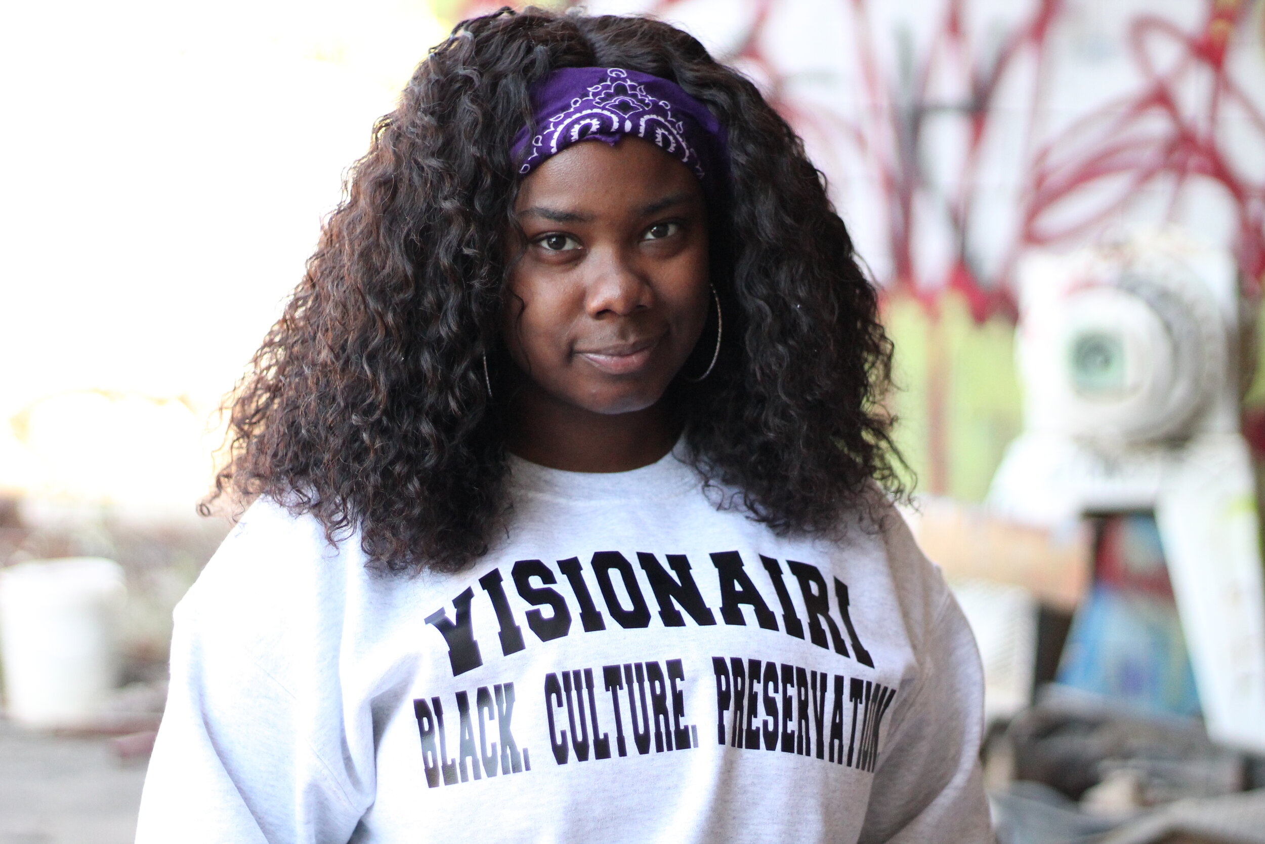 Black. Culture. Preservation. Sweatshirt Athletic Gray