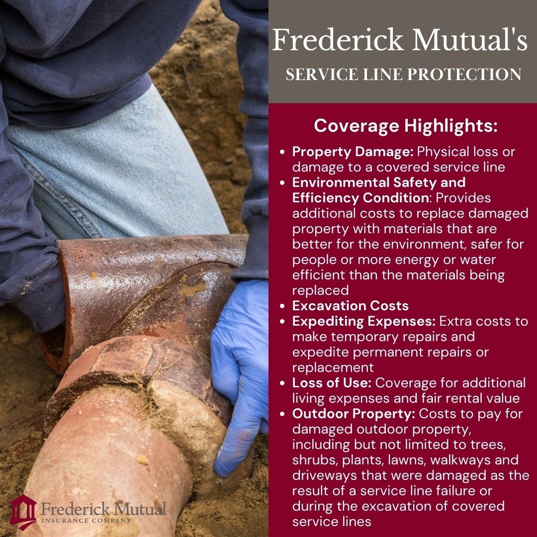 Service Line Protection Why Your Home Needs It! — Frederick Mutual