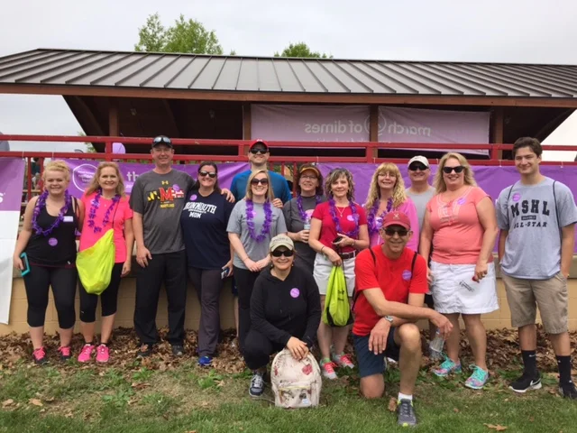 March for Babies walk to benefit March of Dimes on April 30th, 2017