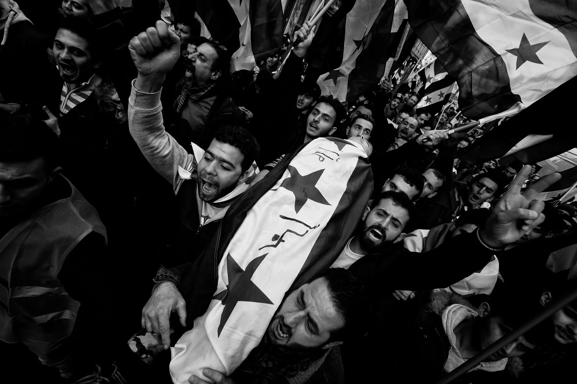 Sechster Jahrestag der syrischen Revolution in Berlin