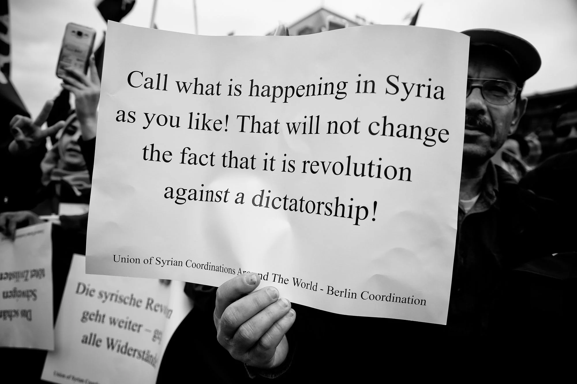 Hunderte bei Kundgebung in Berlin zum "Syrian Day of Rage"