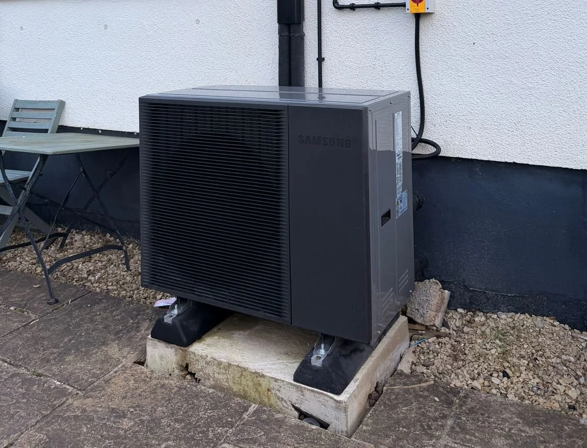 Samsung heat pump installation completed through Nesta's Start at Home scheme