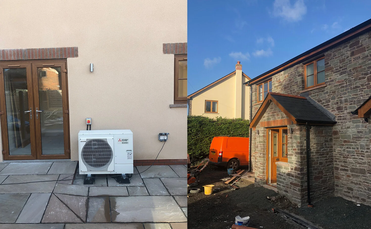 Mitsubishi Ecodan Air Source Heat Pump Case Study - Powys