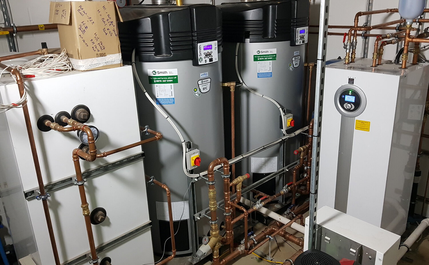 Heating and Hot Water Provided by IVE Ground Source Heat Pump