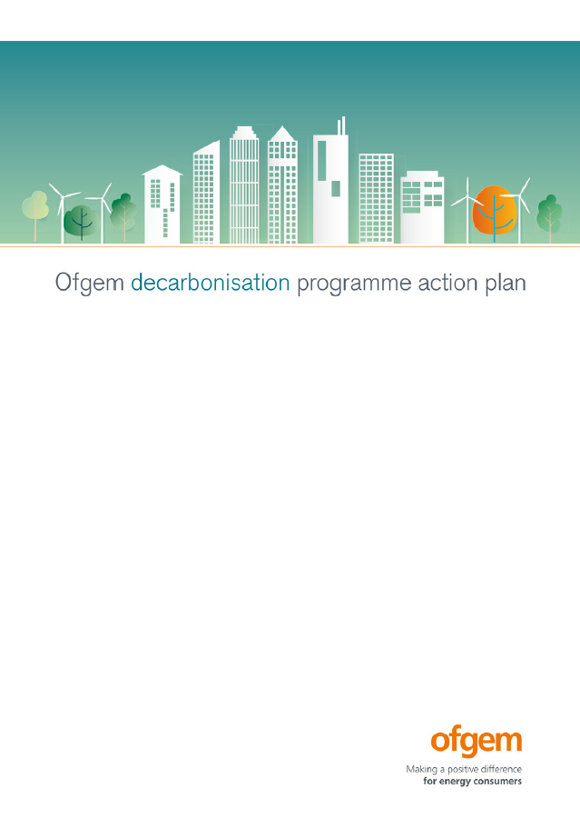 Ofgem Release New Decarbonisation Action Plan