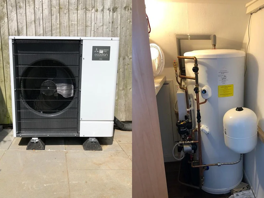 Mitsubishi Ecodan Air Source Heat Pump Case Study - Oxfordshire July 21