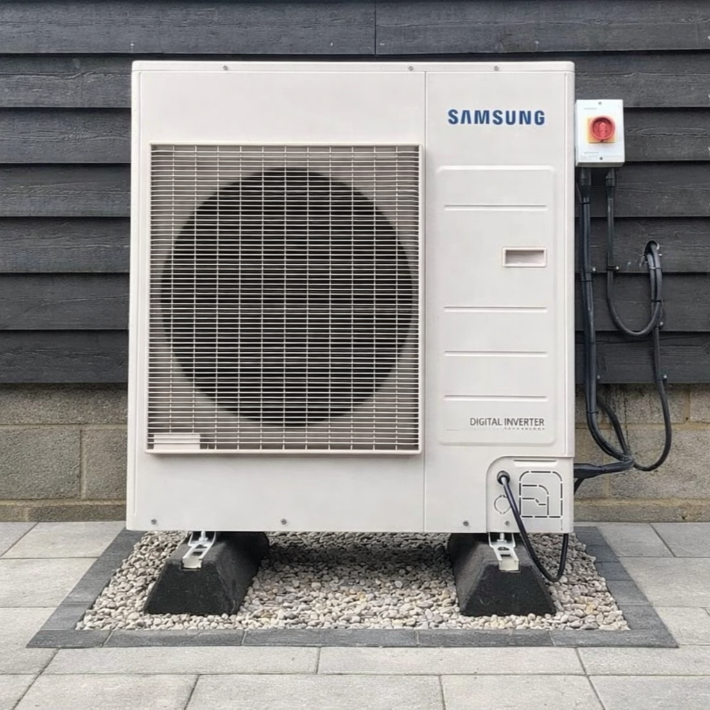 Samsung GEN6 heat pump installation