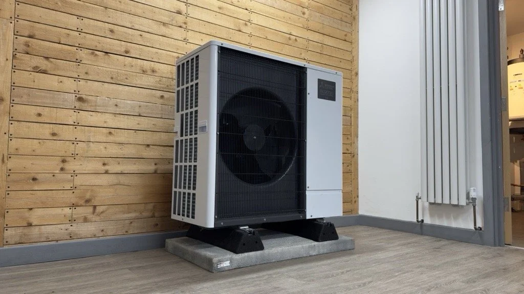 Heat pump training at Alto Energy, helping installers learn skills needed for the Future Homes Standard 2026.